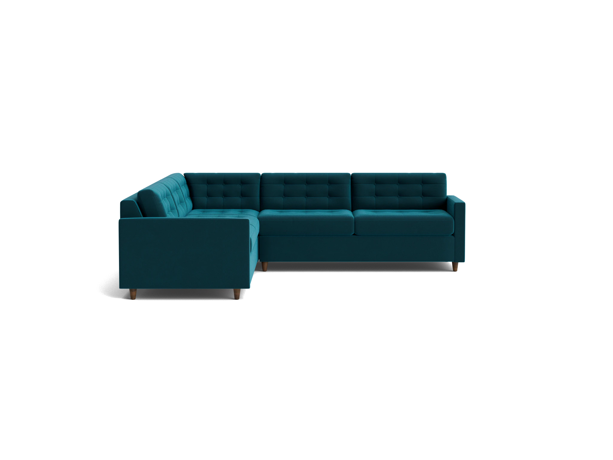 eliot corner sectional sleeper %283 piece%29 royale peacock