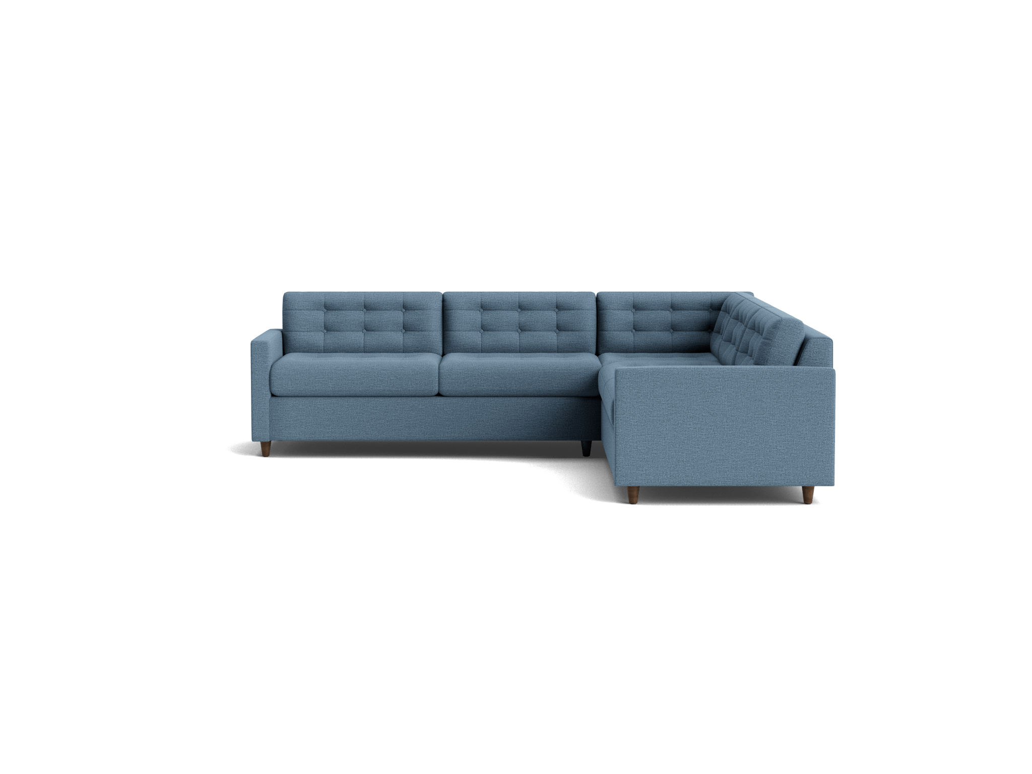 eliot corner sectional sleeper %283 piece%29 milo french blue