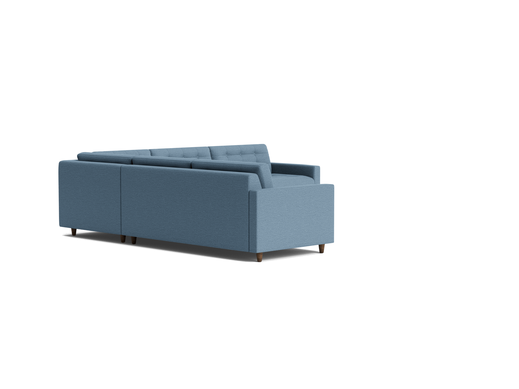 eliot corner sectional sleeper %283 piece%29 milo french blue