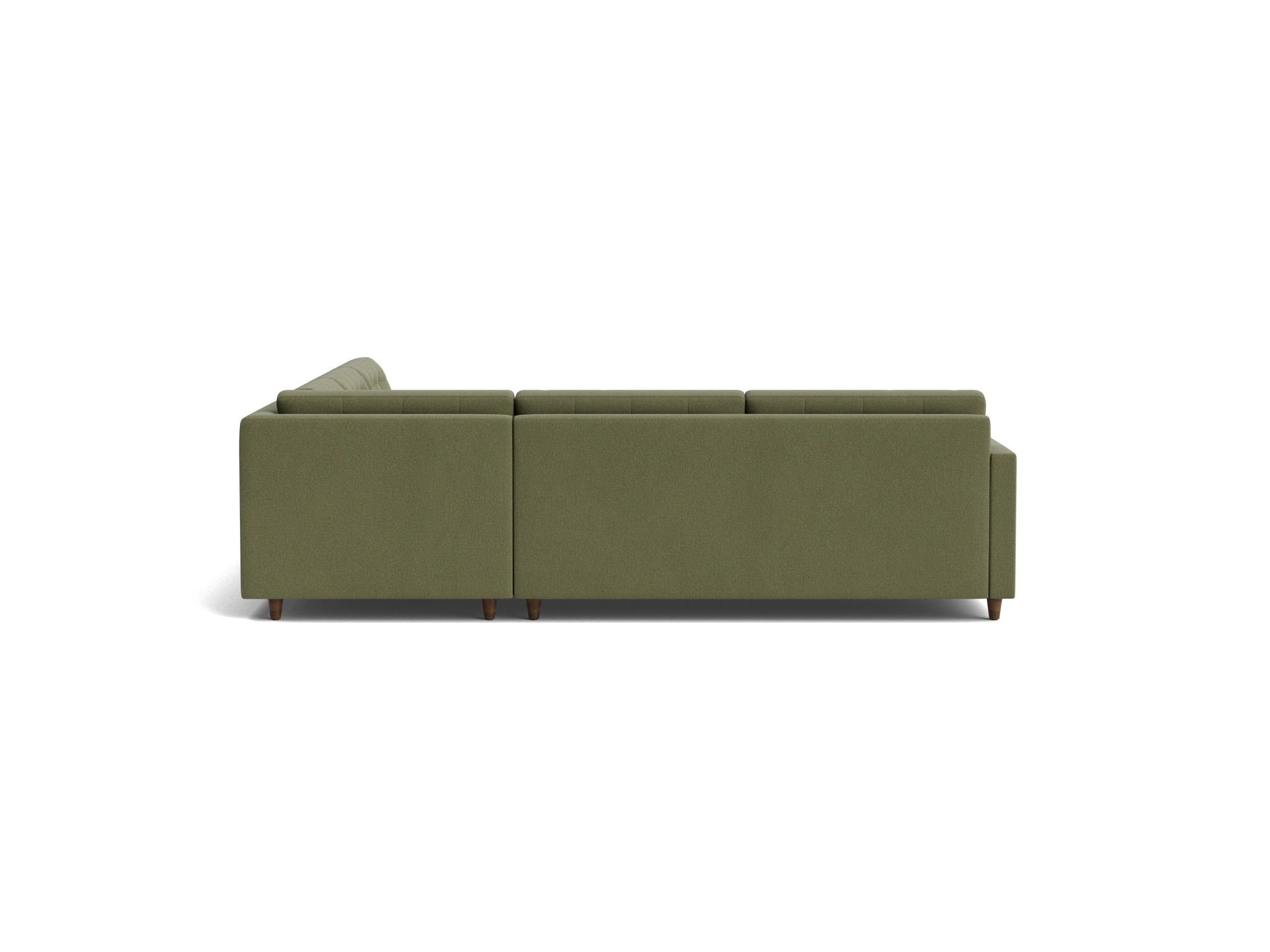 eliot corner sectional sleeper %283 piece%29 faithful olive