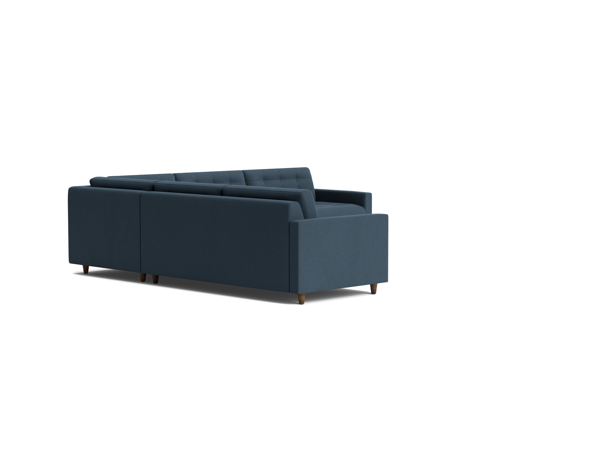 eliot corner sectional sleeper %283 piece%29 faithful indigo