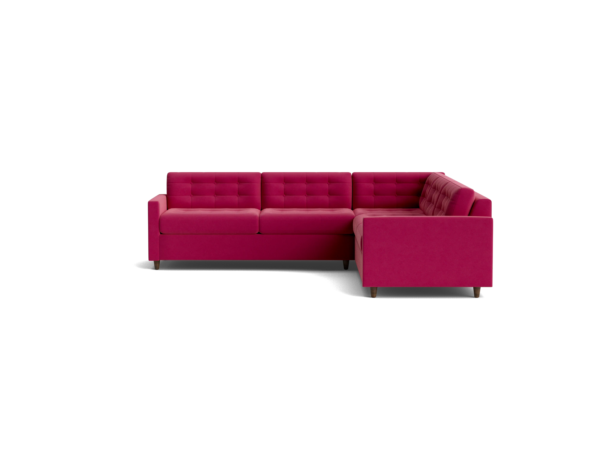 eliot corner sectional sleeper %283 piece%29 royale berry