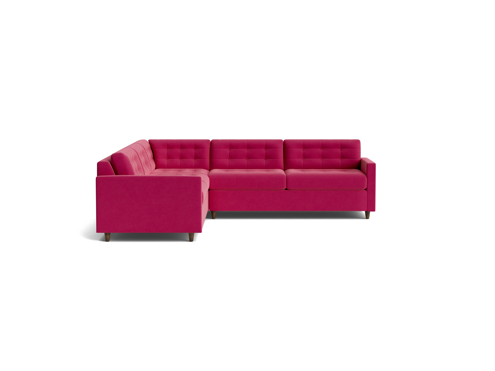 eliot corner sectional sleeper %283 piece%29 royale berry