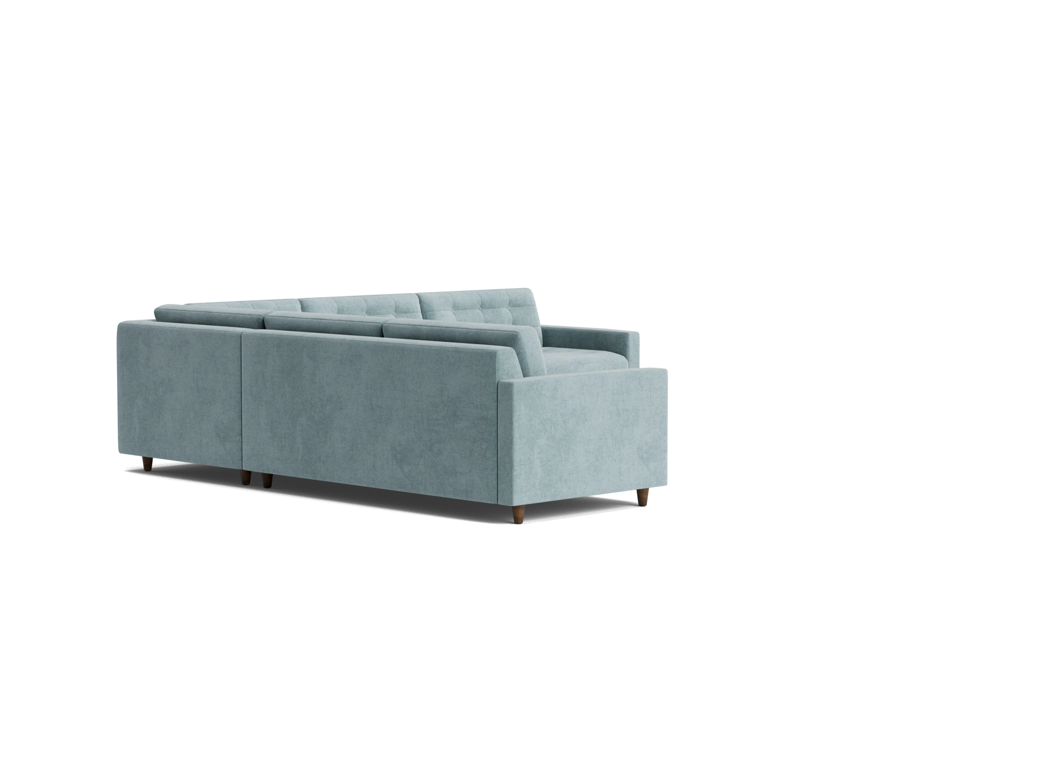 eliot corner sectional sleeper %283 piece%29 plush mist
