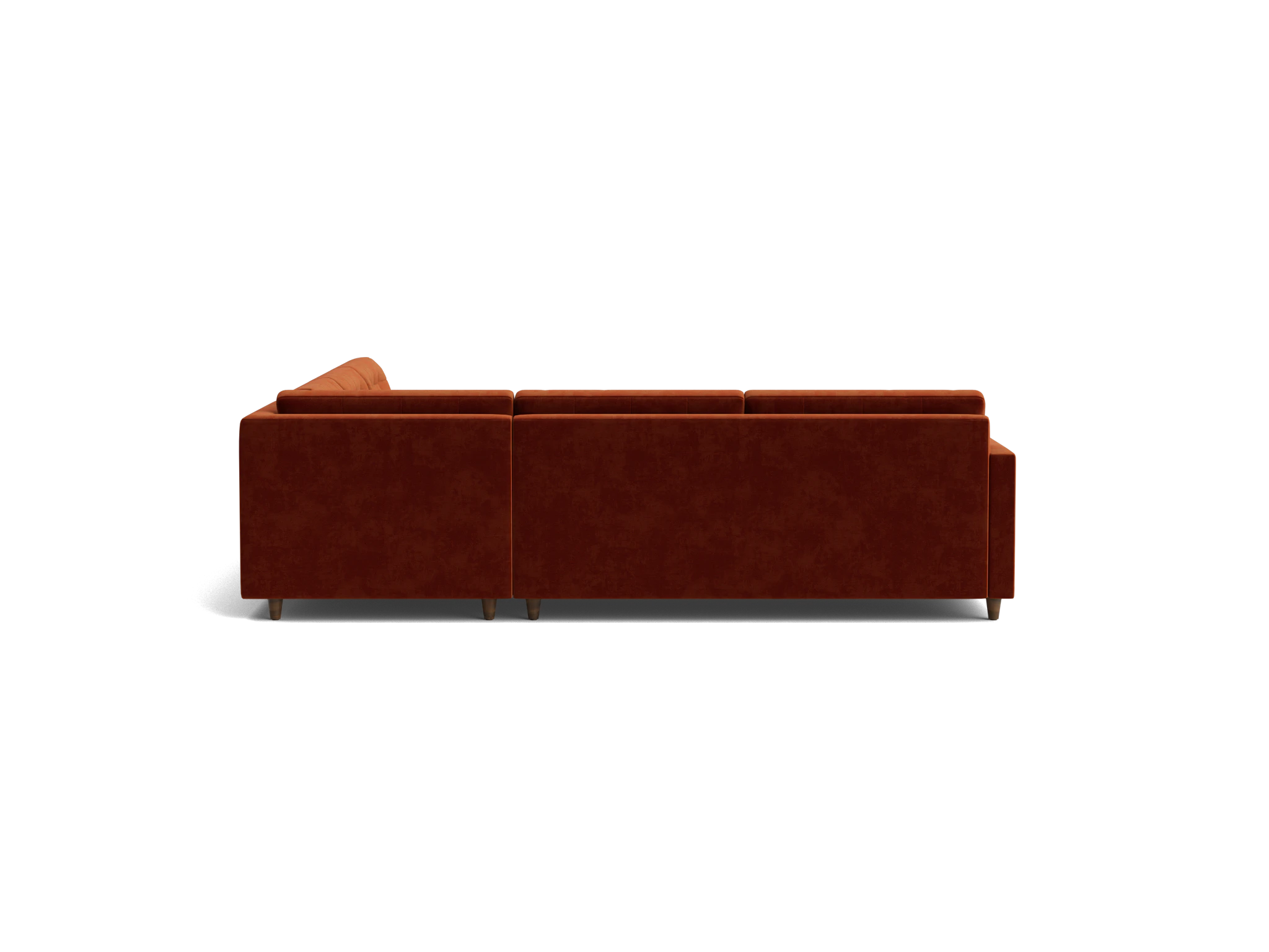 eliot corner sectional sleeper %283 piece%29 harper cinnamon