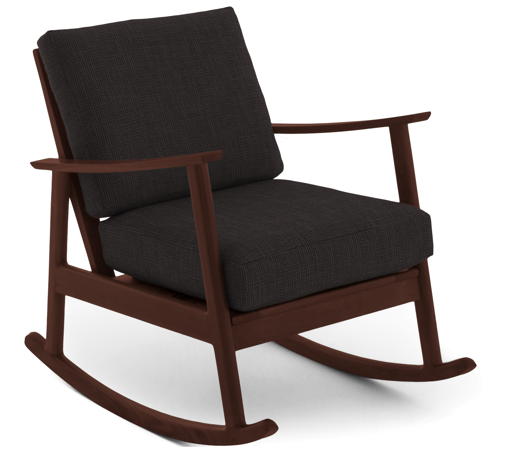 paley rocking chair bentley pewter