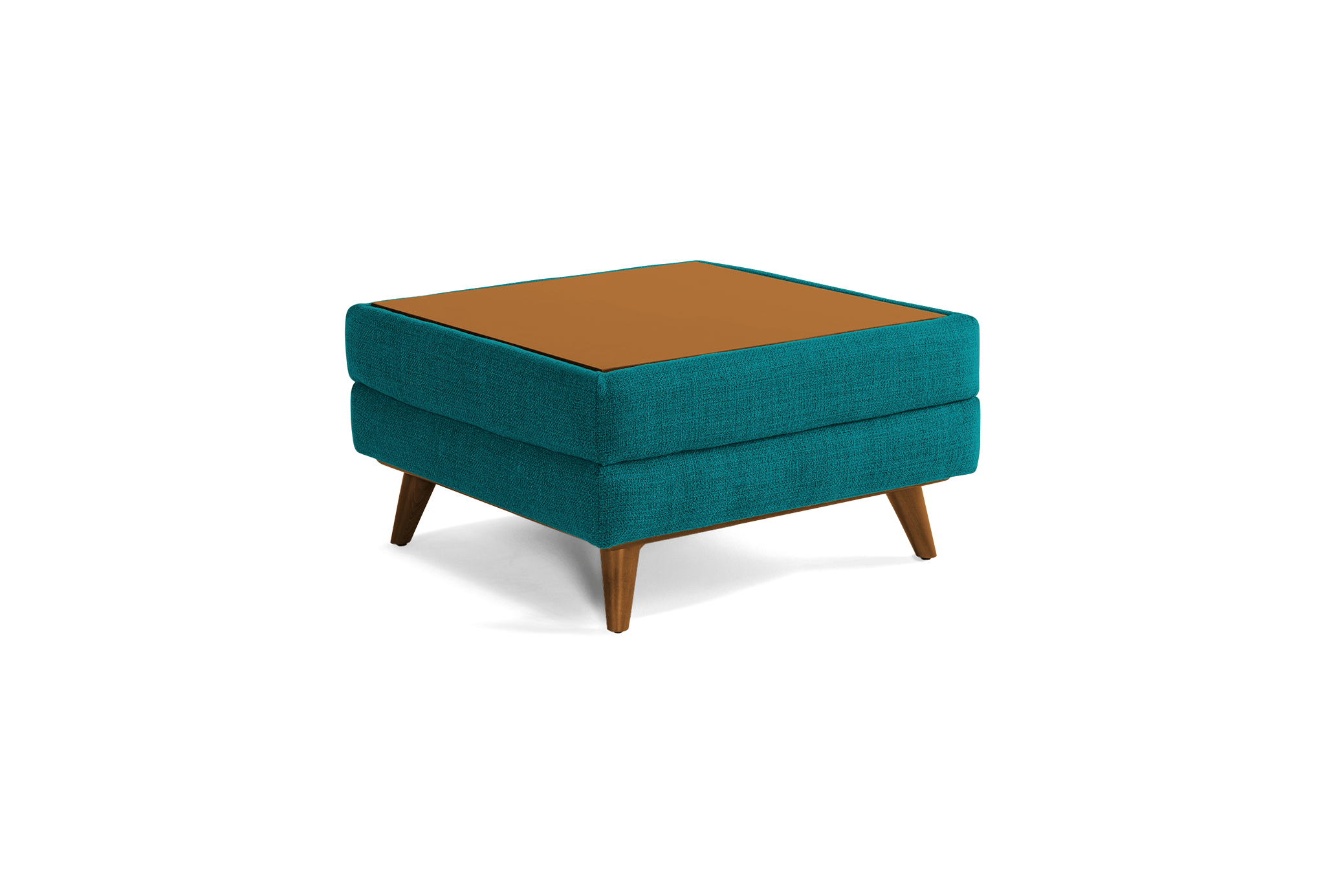 hopson table top ottoman lucky turquoise