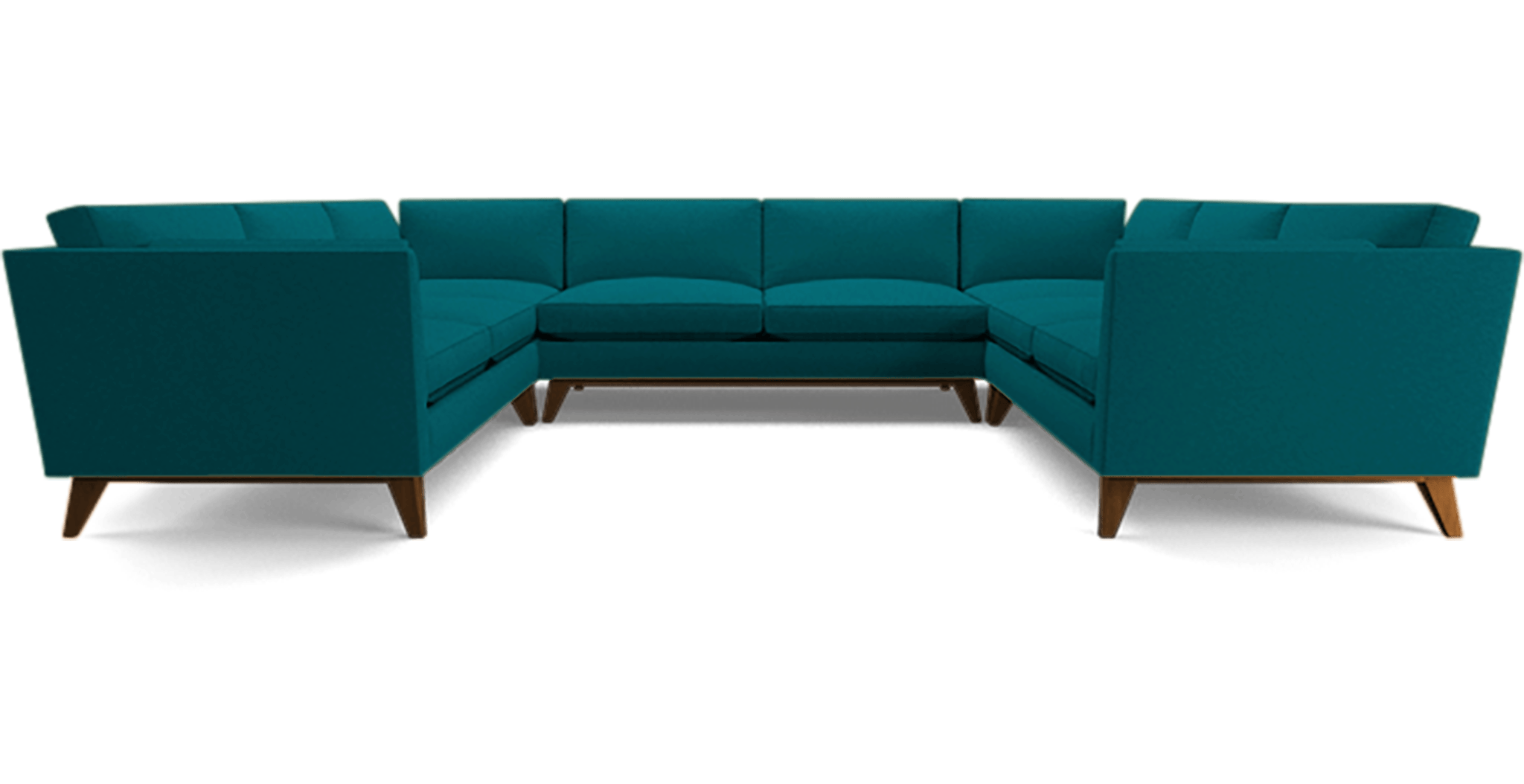 roller sofa sectional %285 piece%29 lucky turquoise
