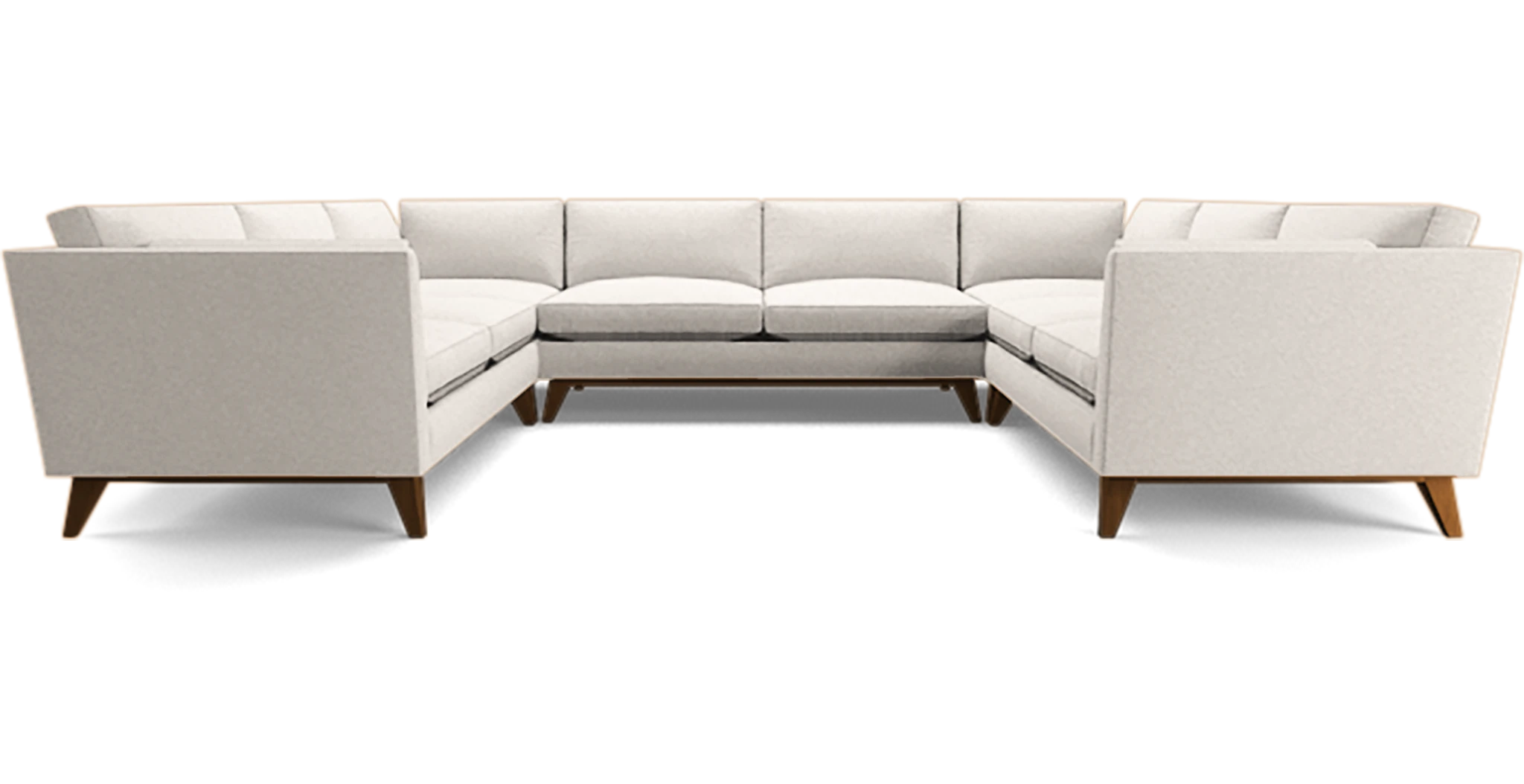 Roller U-Sofa Sectional (5 piece)