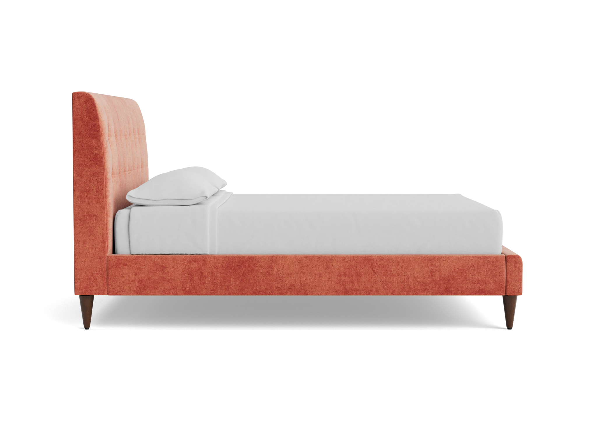 eliot bed plush terra rose