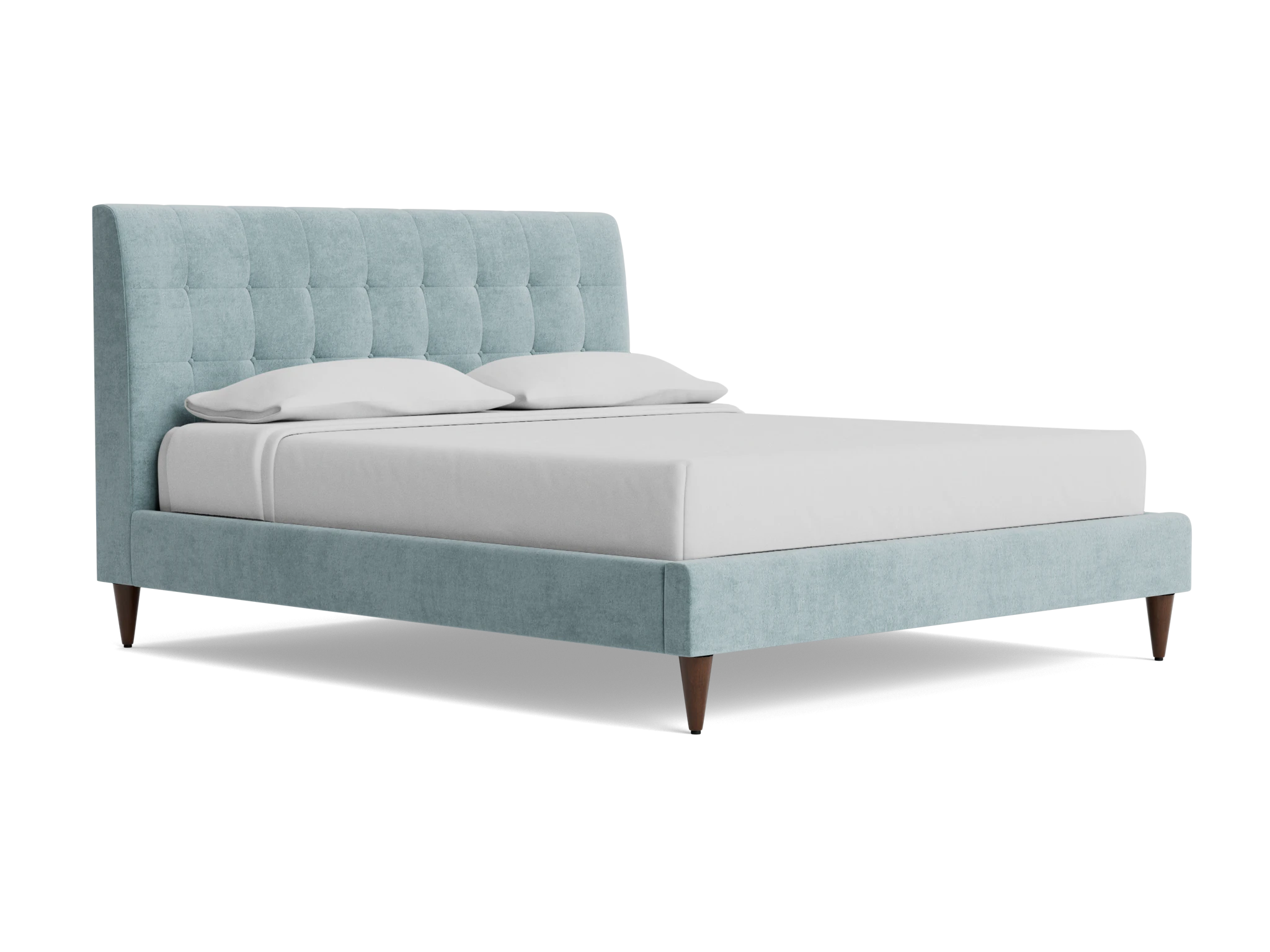 eliot bed plush mist