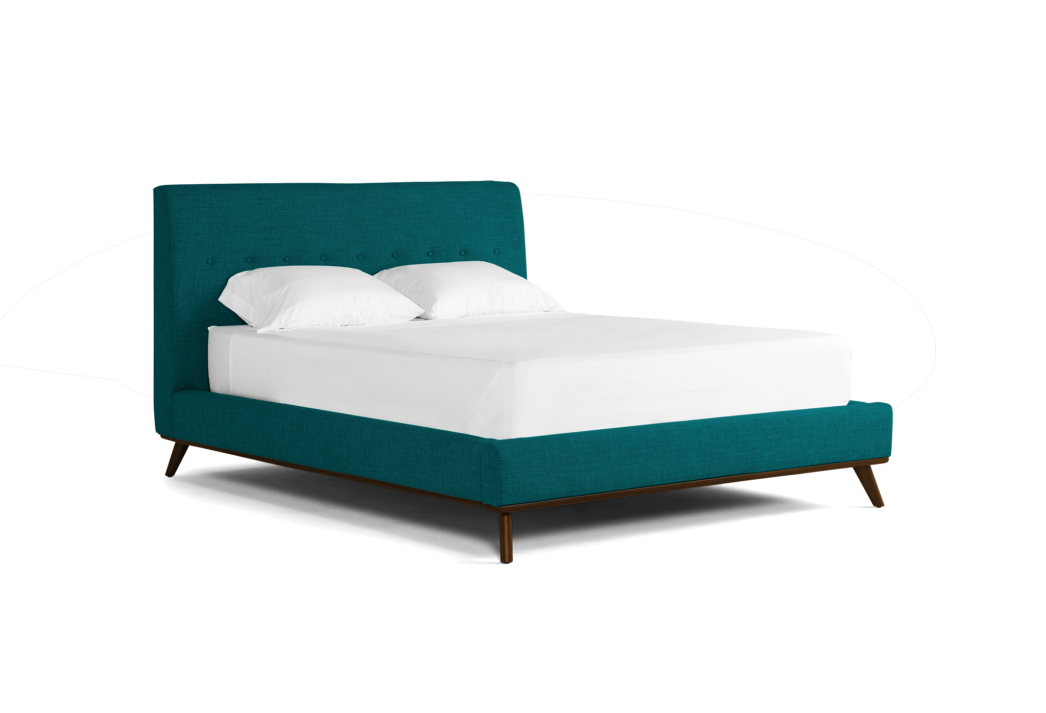 hopson bed lucky turquoise