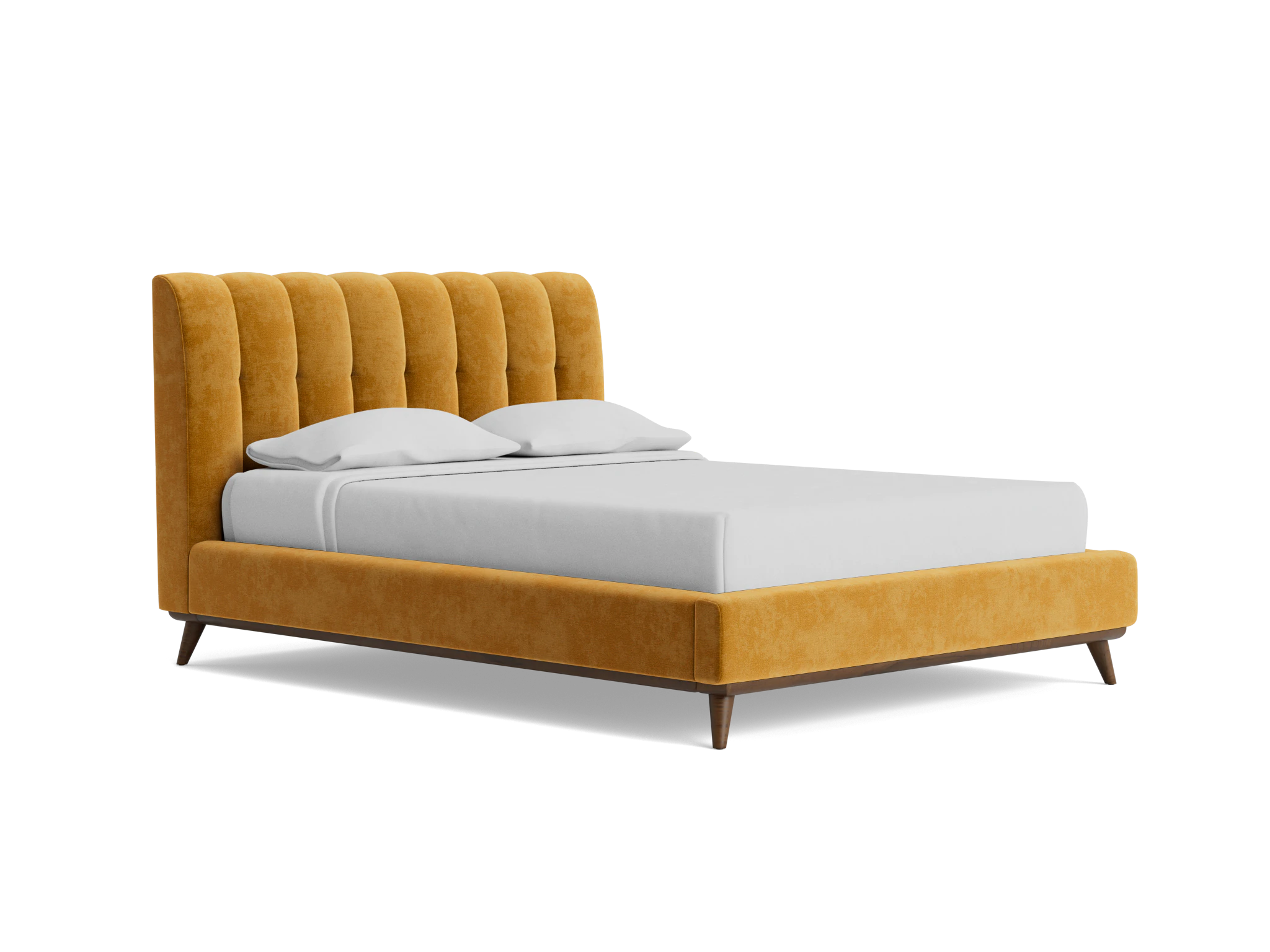hughes bed harper amber gold