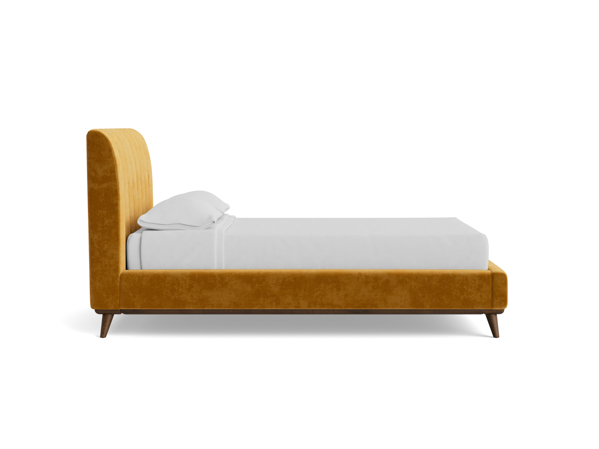 hughes bed harper amber gold