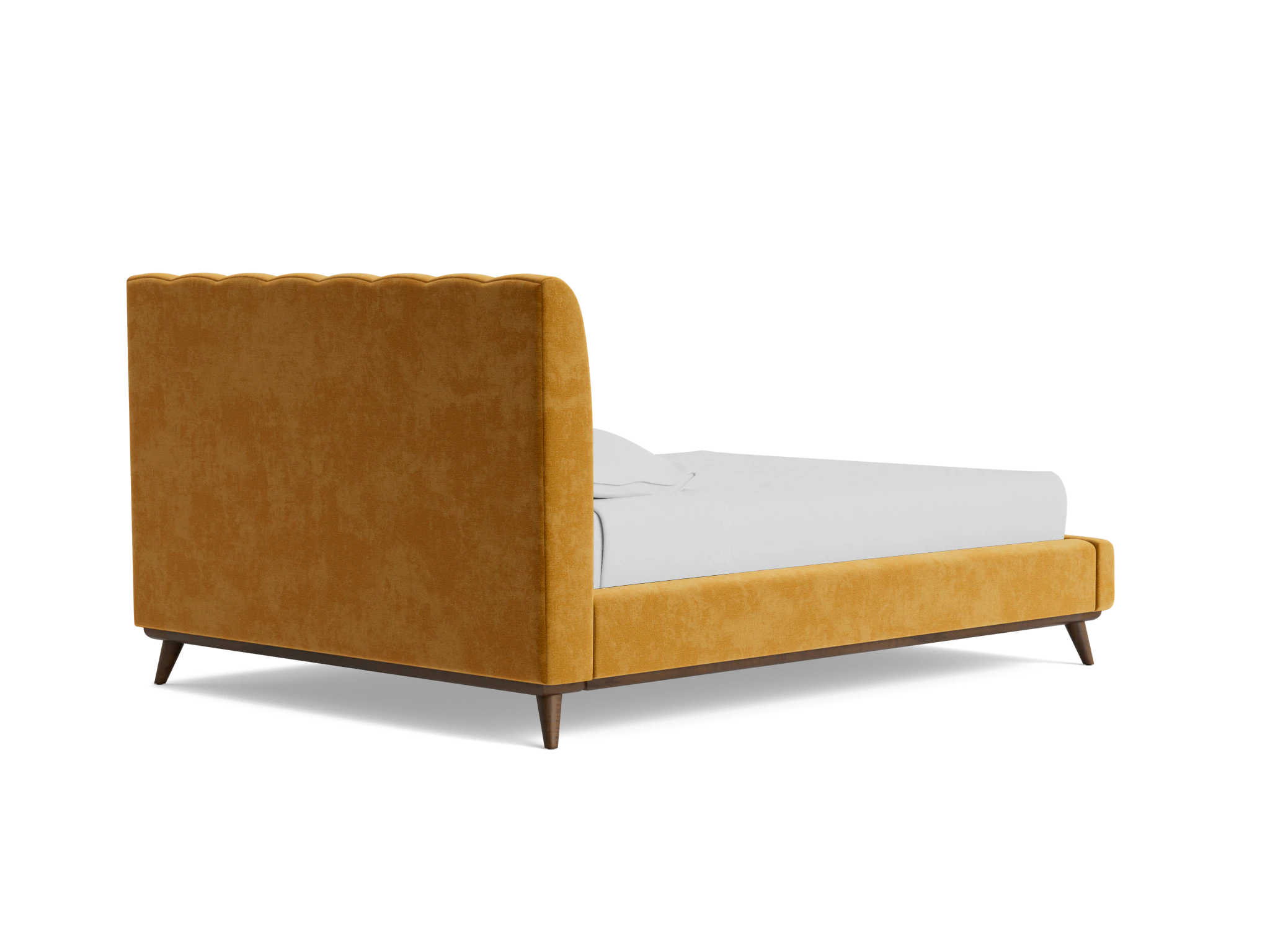 hughes bed harper amber gold