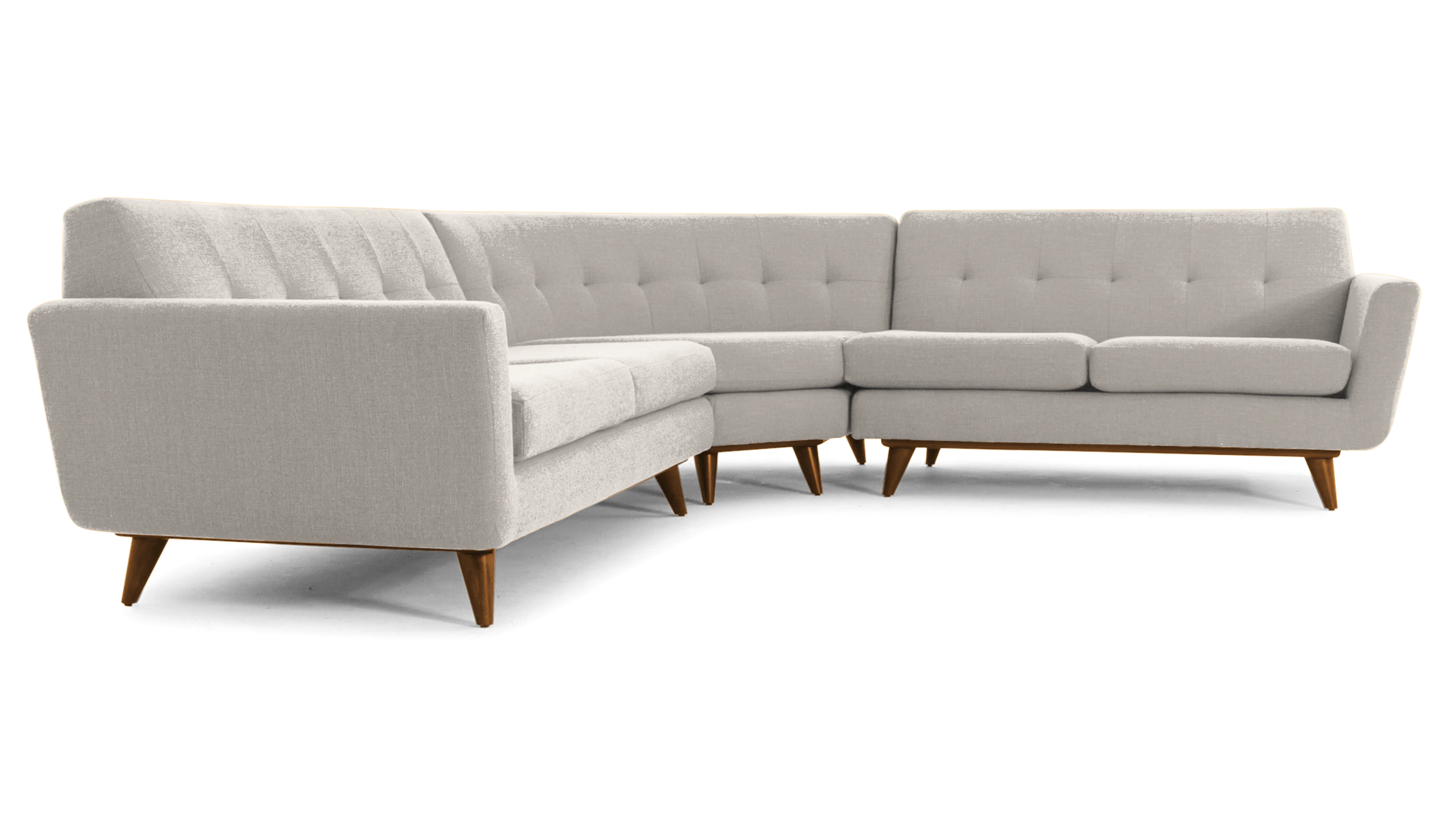 Hughes Round Corner Sectional (3 piece)