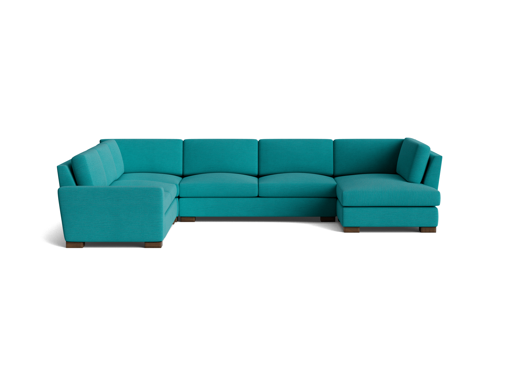 anton sofa bumper sectional %284 piece%29 lucky turquoise