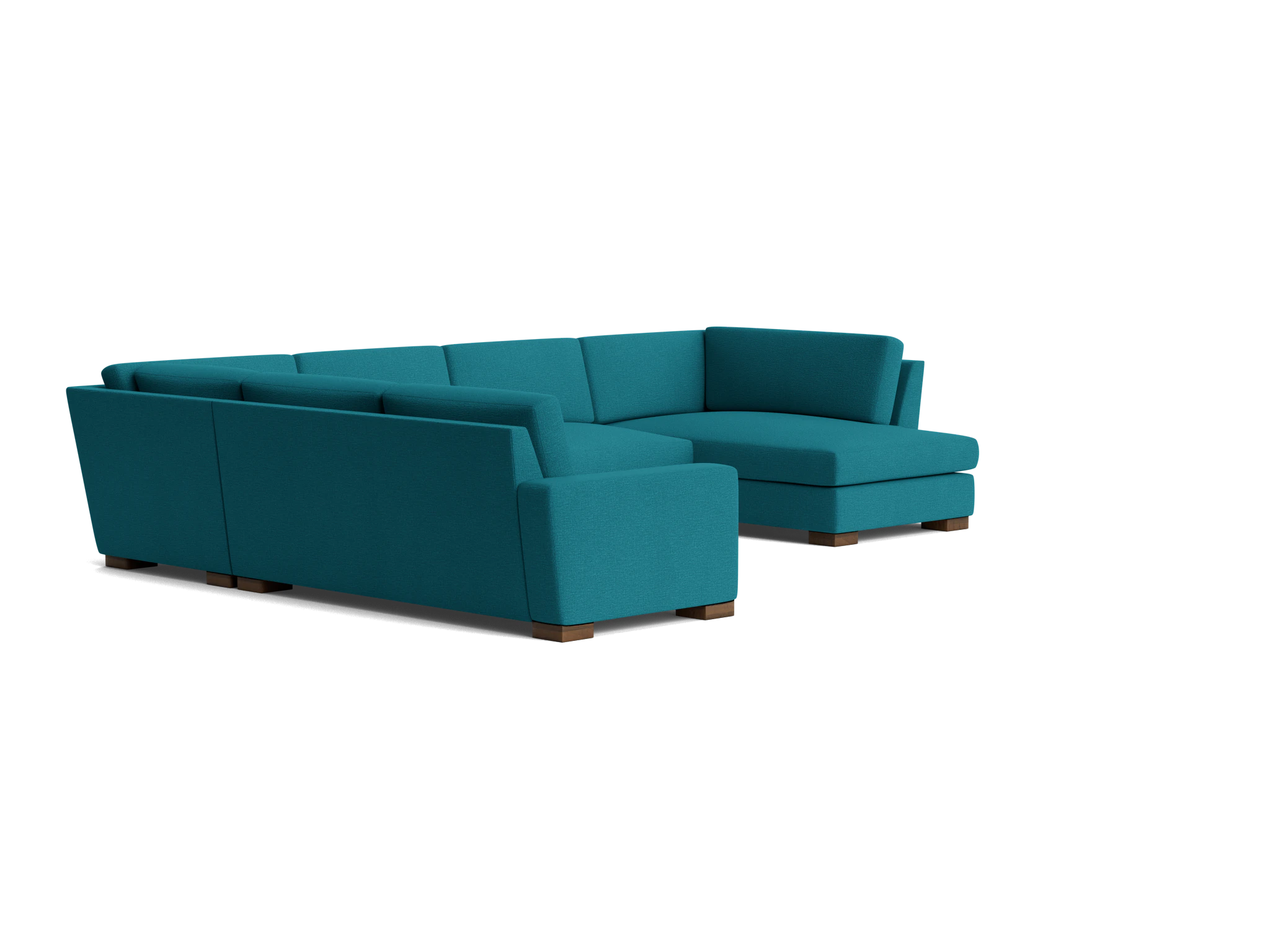 anton sofa bumper sectional %284 piece%29 key largo zenith teal