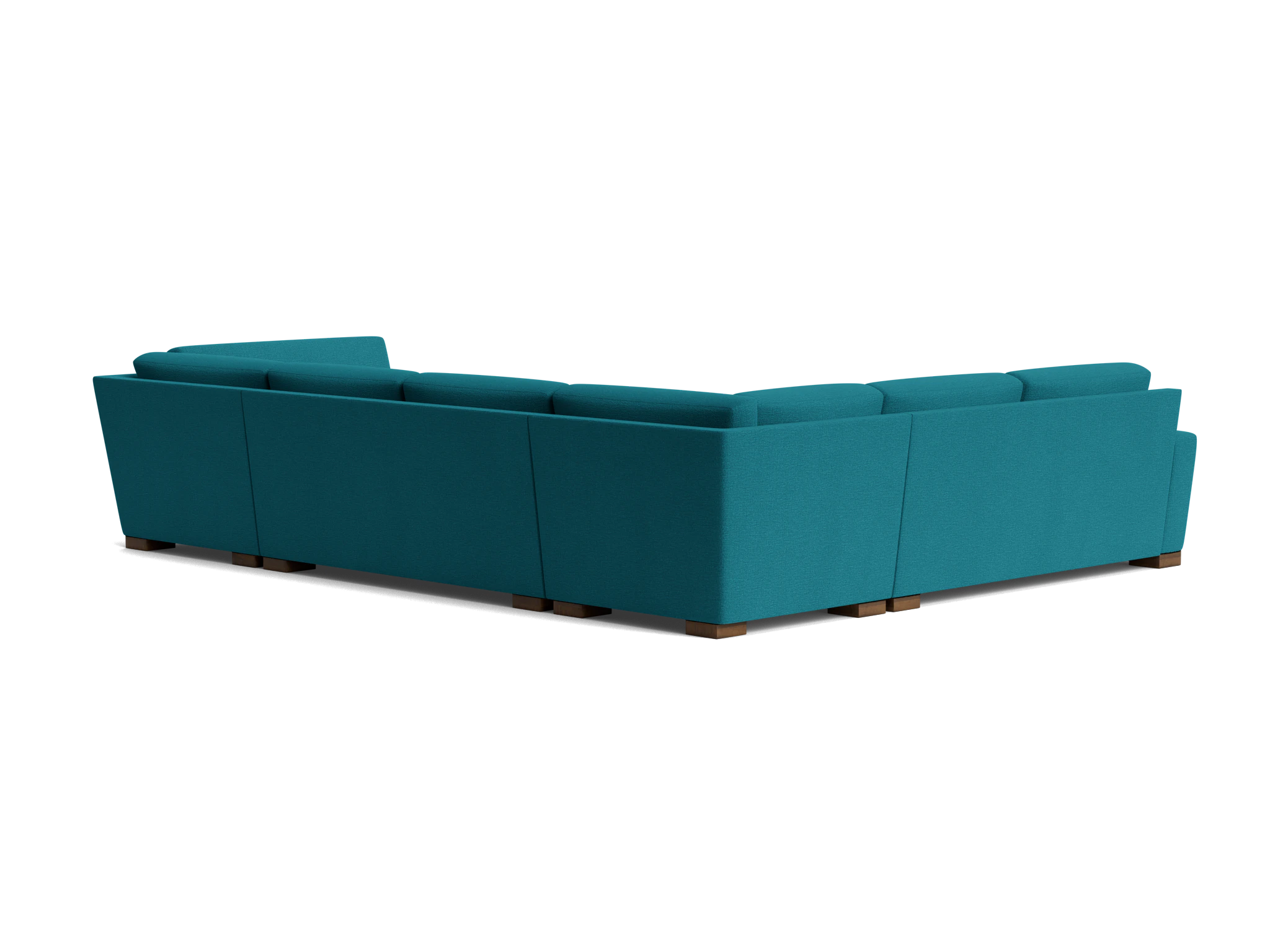anton sofa bumper sectional %284 piece%29 key largo zenith teal