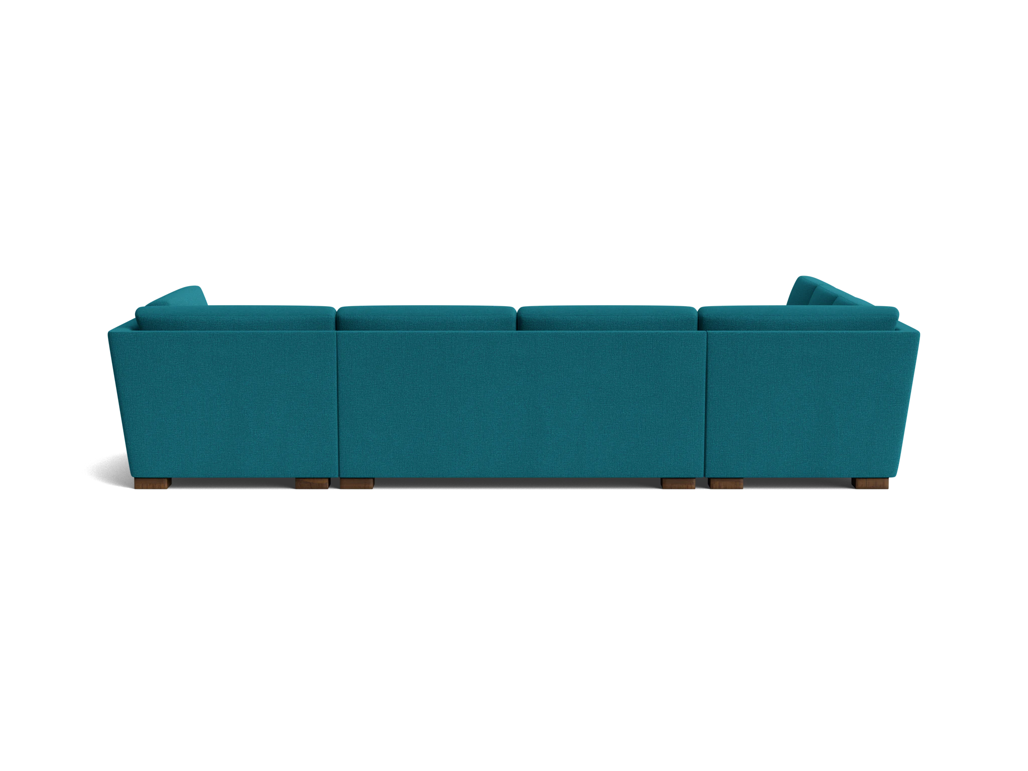 anton sofa bumper sectional %284 piece%29 key largo zenith teal