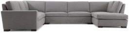 anton sofa bumper sectional %284 piece%29 taylor felt gray