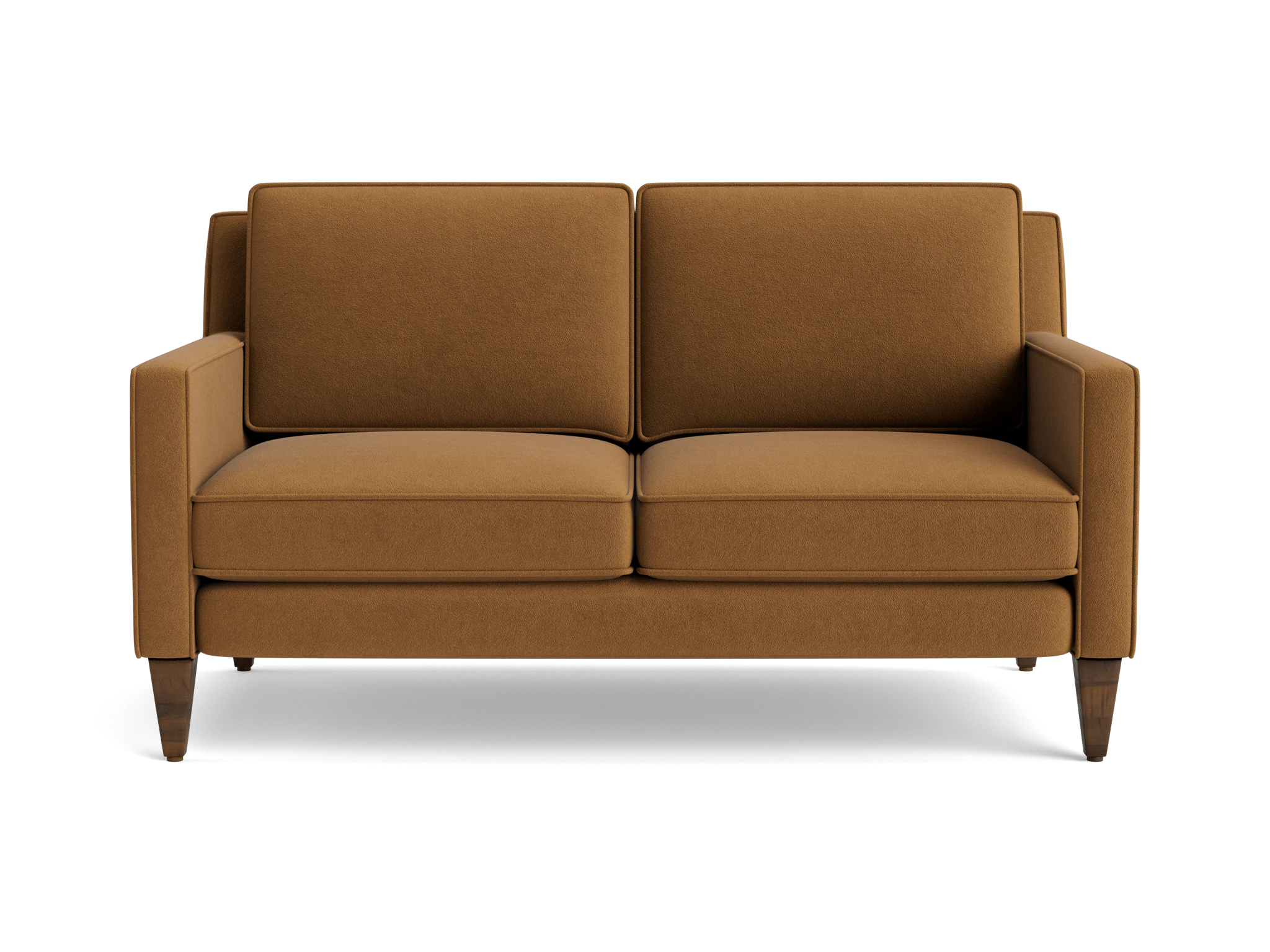 levi loveseat banks nutmeg