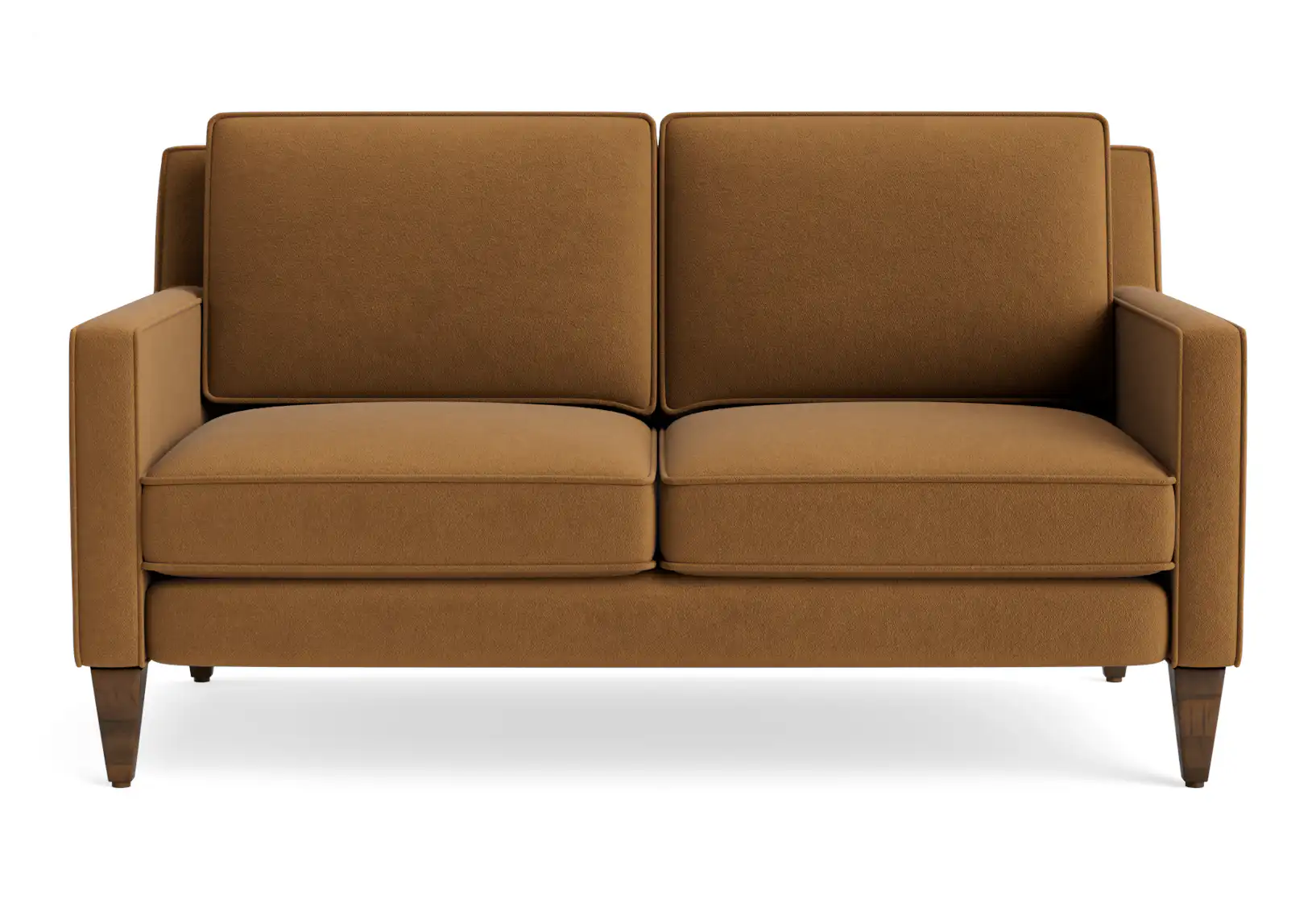 levi loveseat banks nutmeg