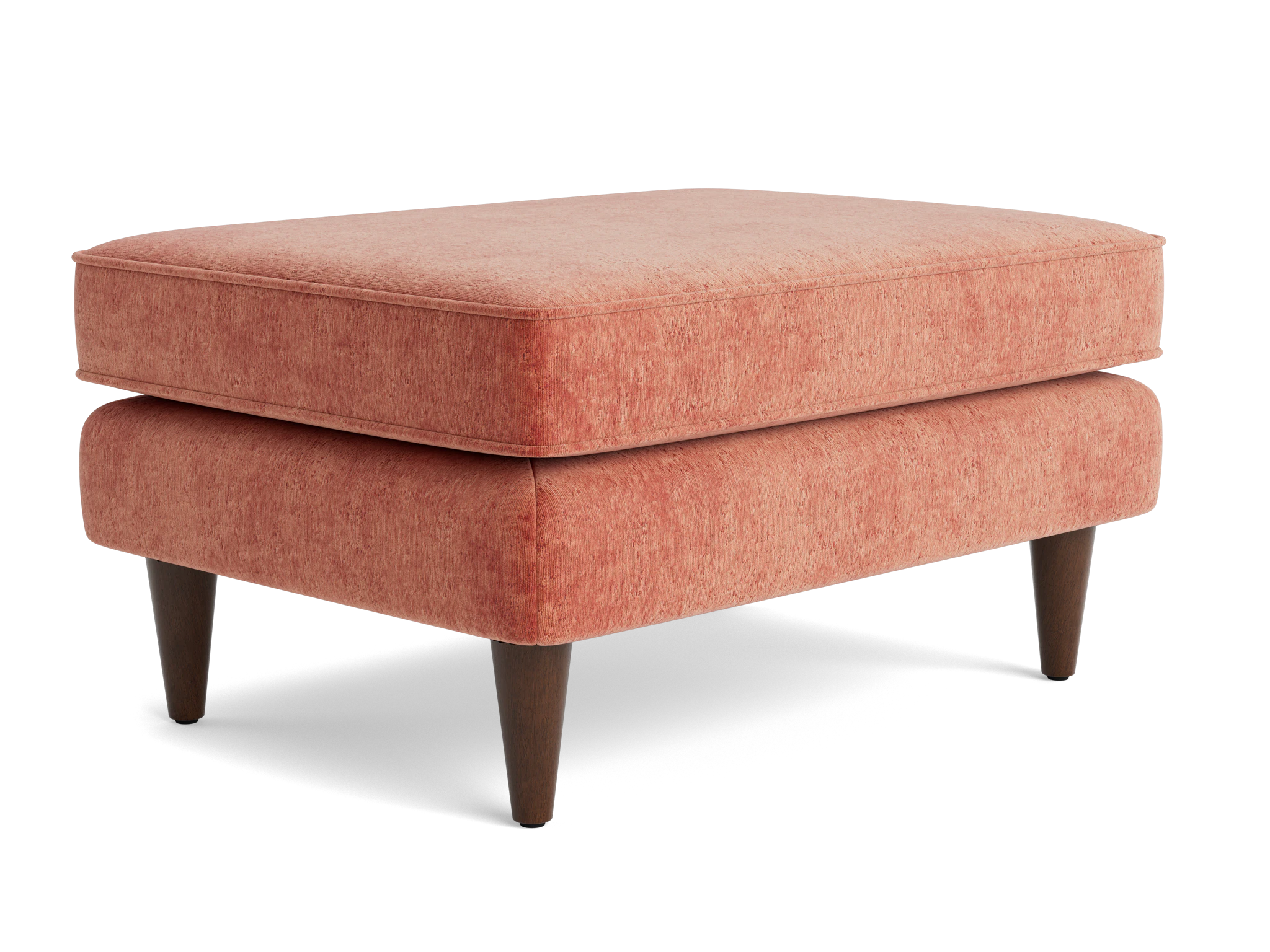 braxton ottoman plush terra rose