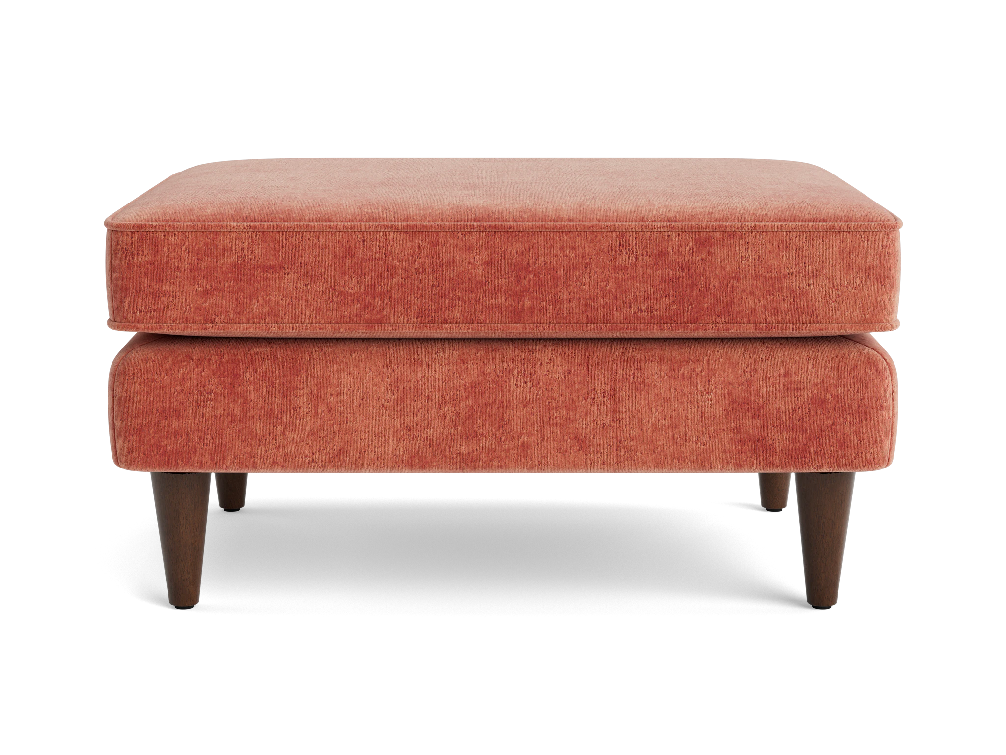 braxton ottoman plush terra rose