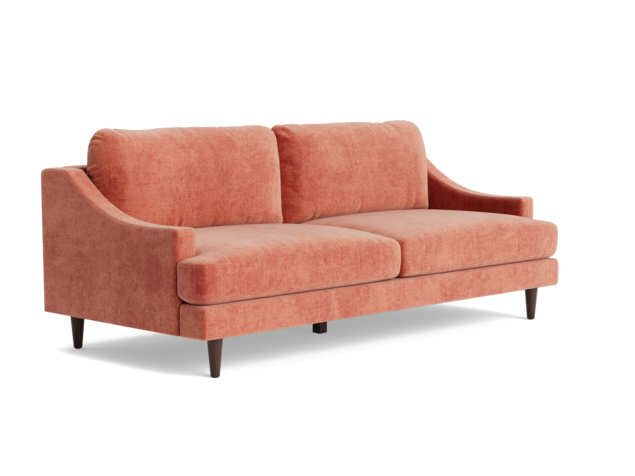 price sofa plush terra rose