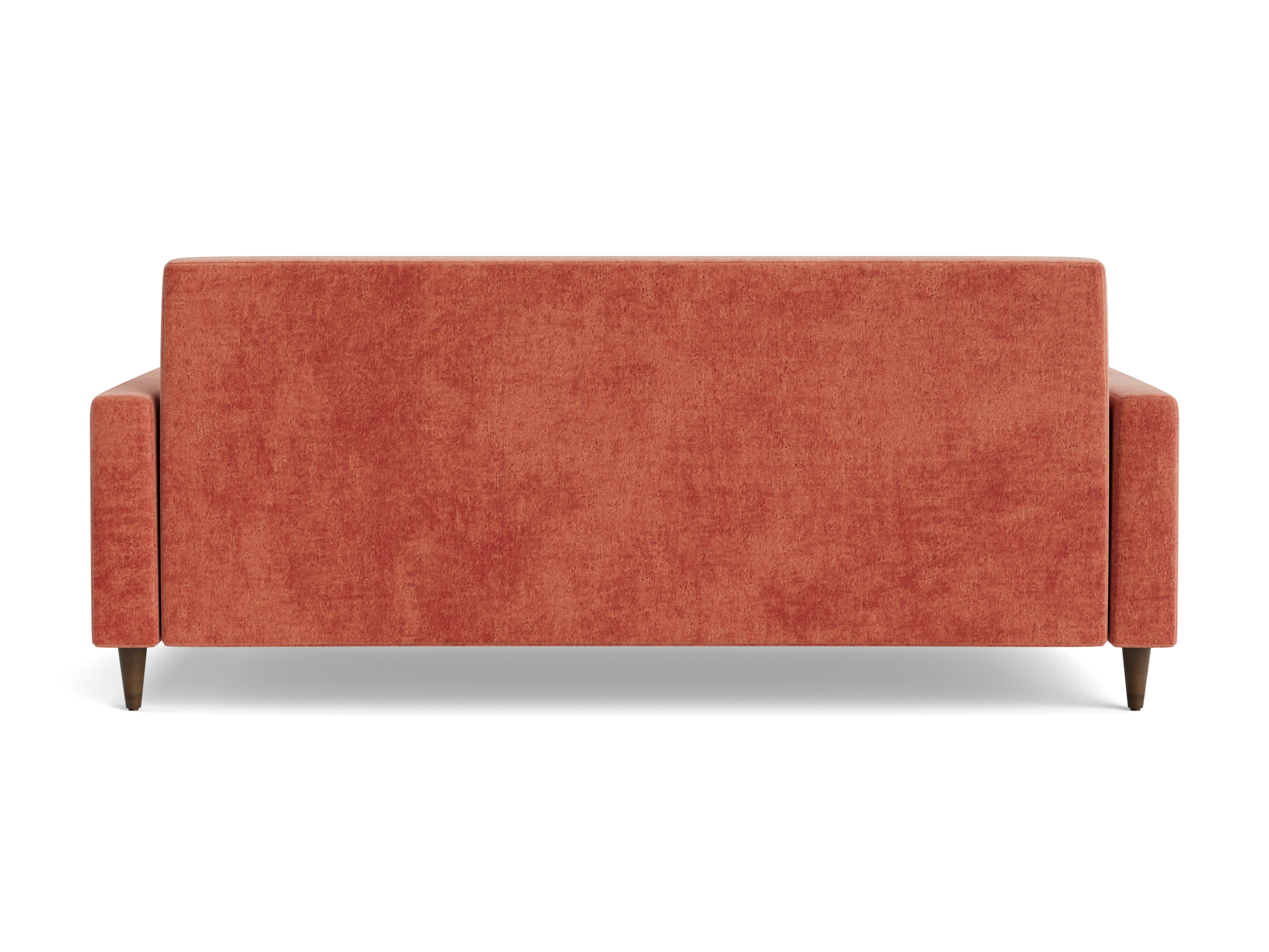 korver loveseat plush terra rose