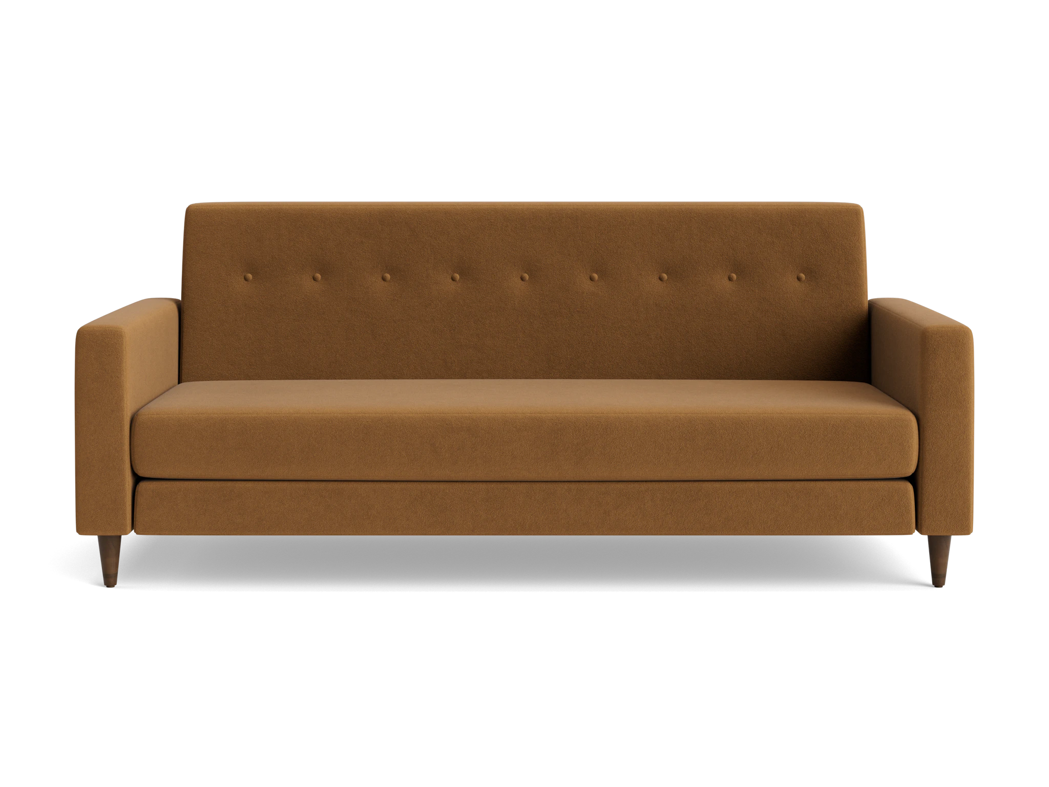 korver loveseat banks nutmeg