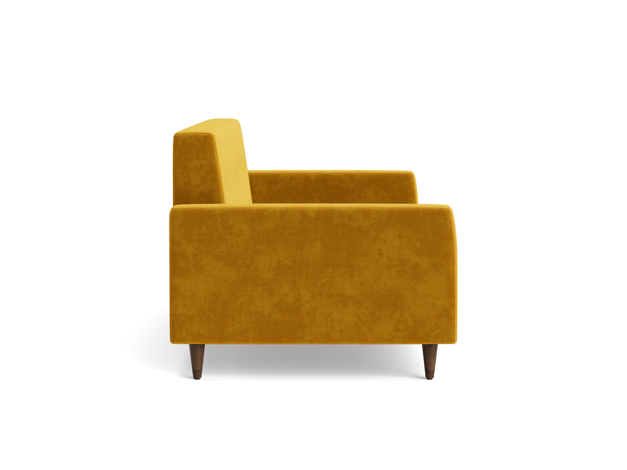 korver loveseat harper amber gold