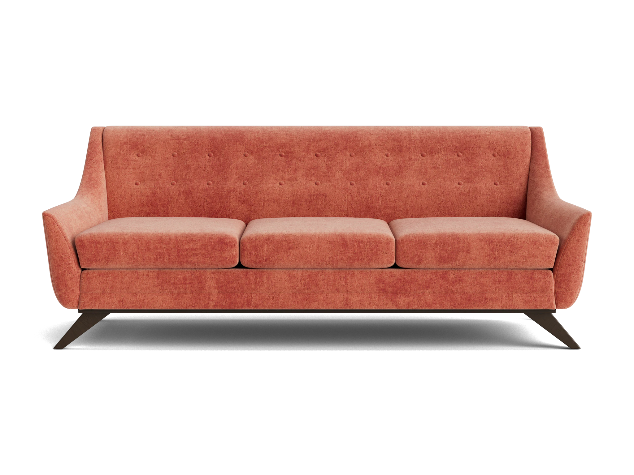 aubrey sofa plush terra rose
