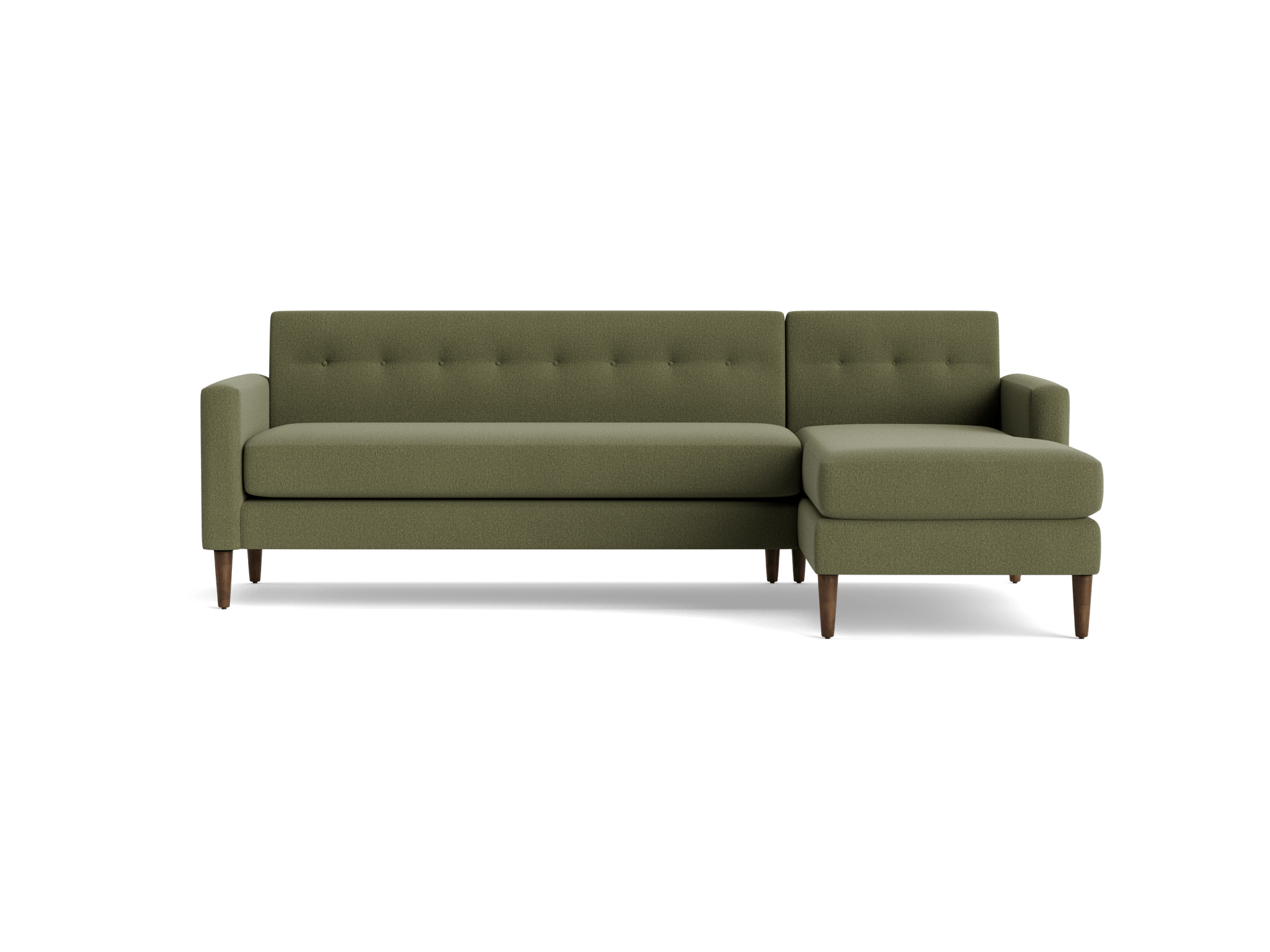 korver sectional faithful olive