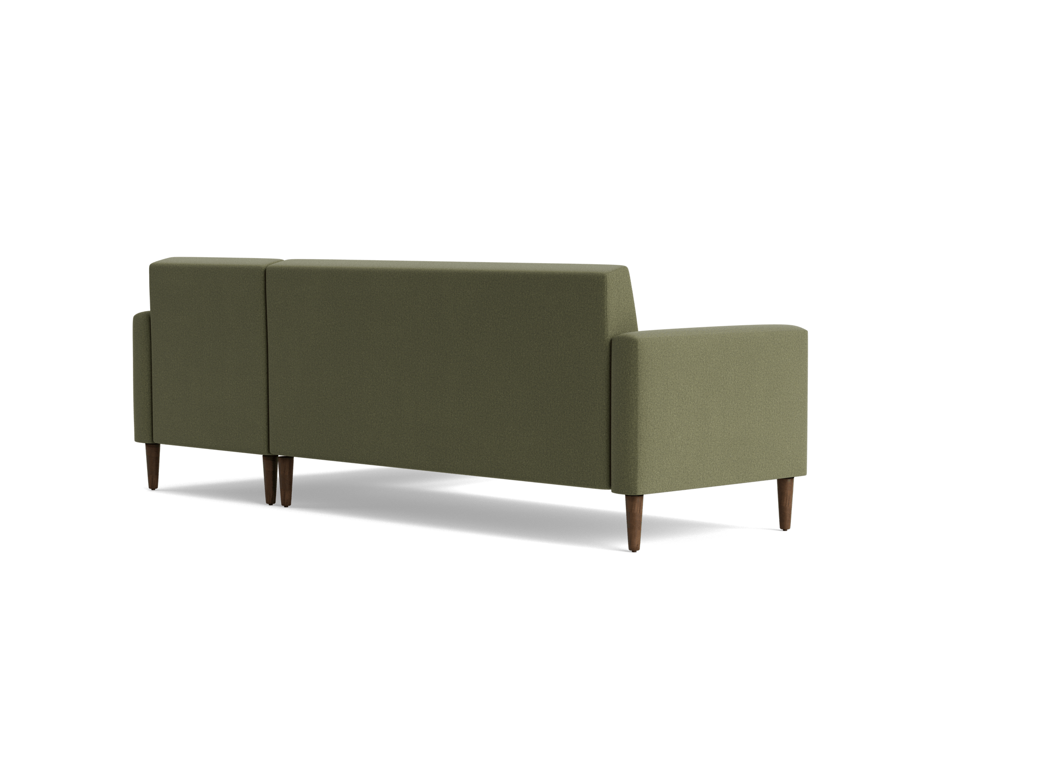 korver sectional faithful olive