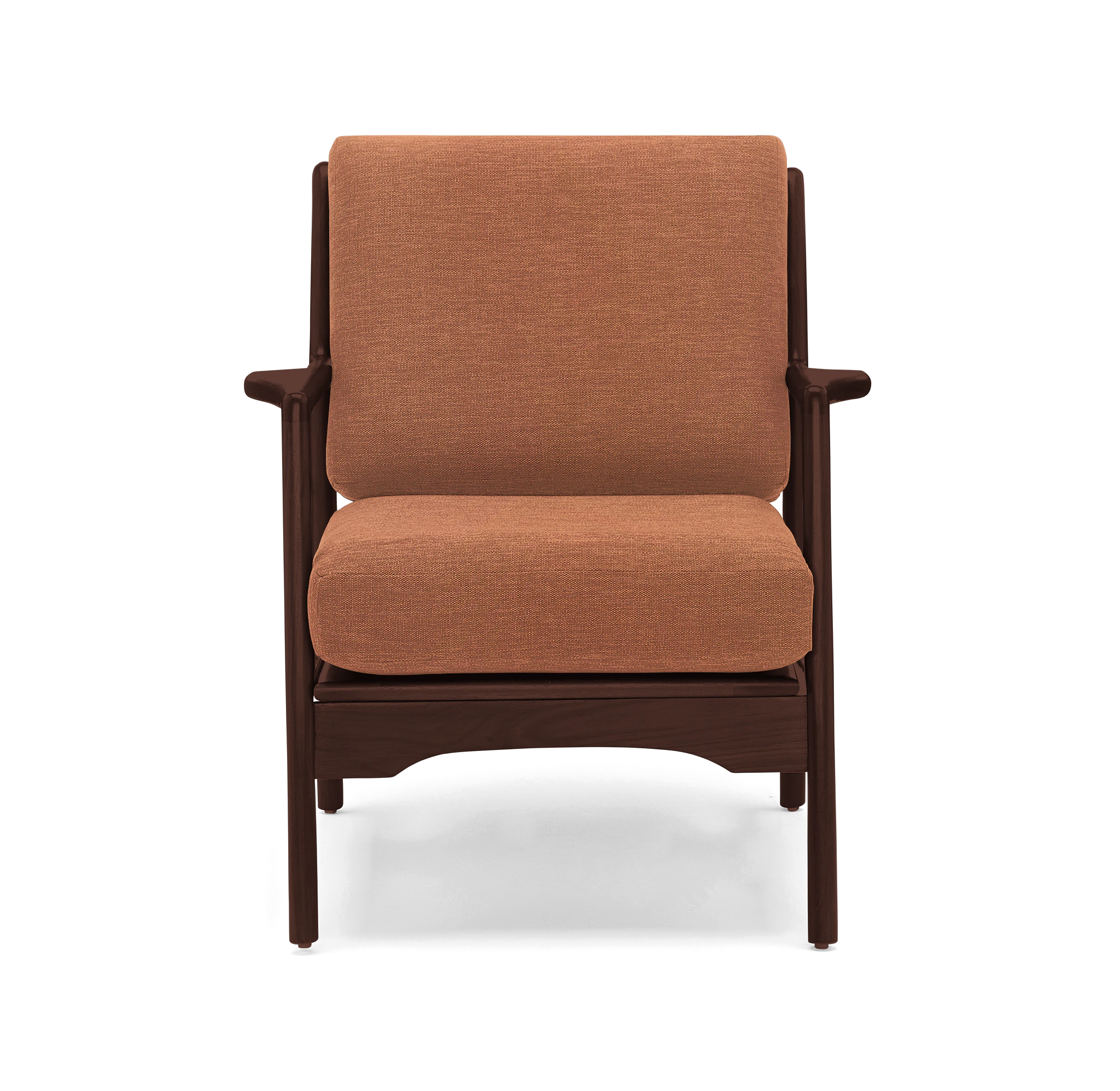 collins chair plush terra rose