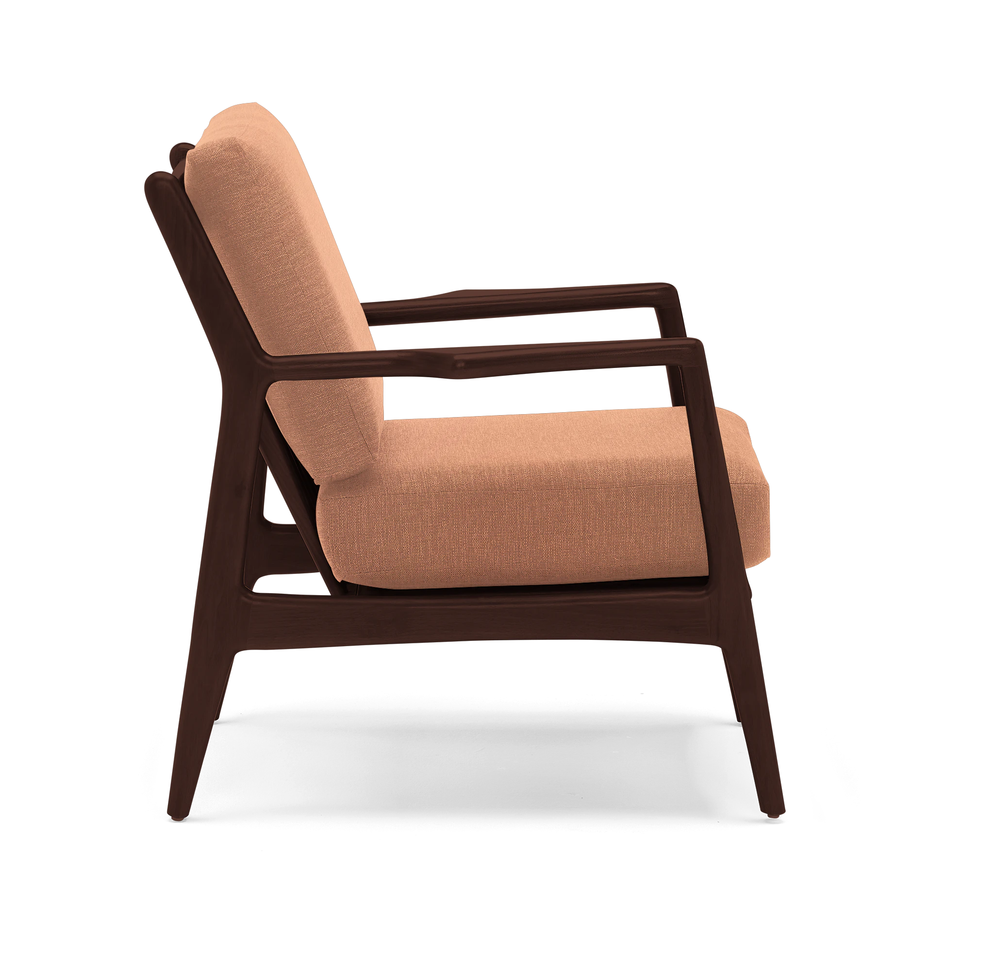 collins chair plush terra rose