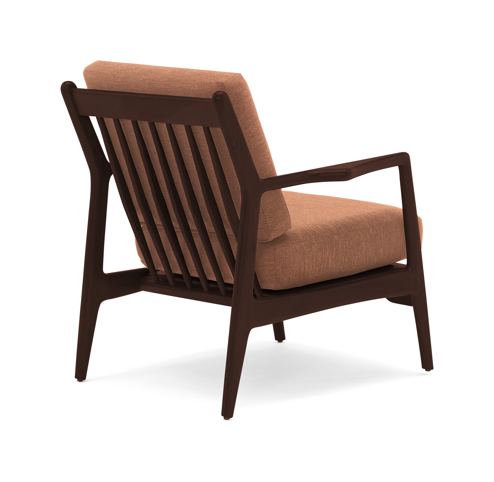 collins chair plush terra rose