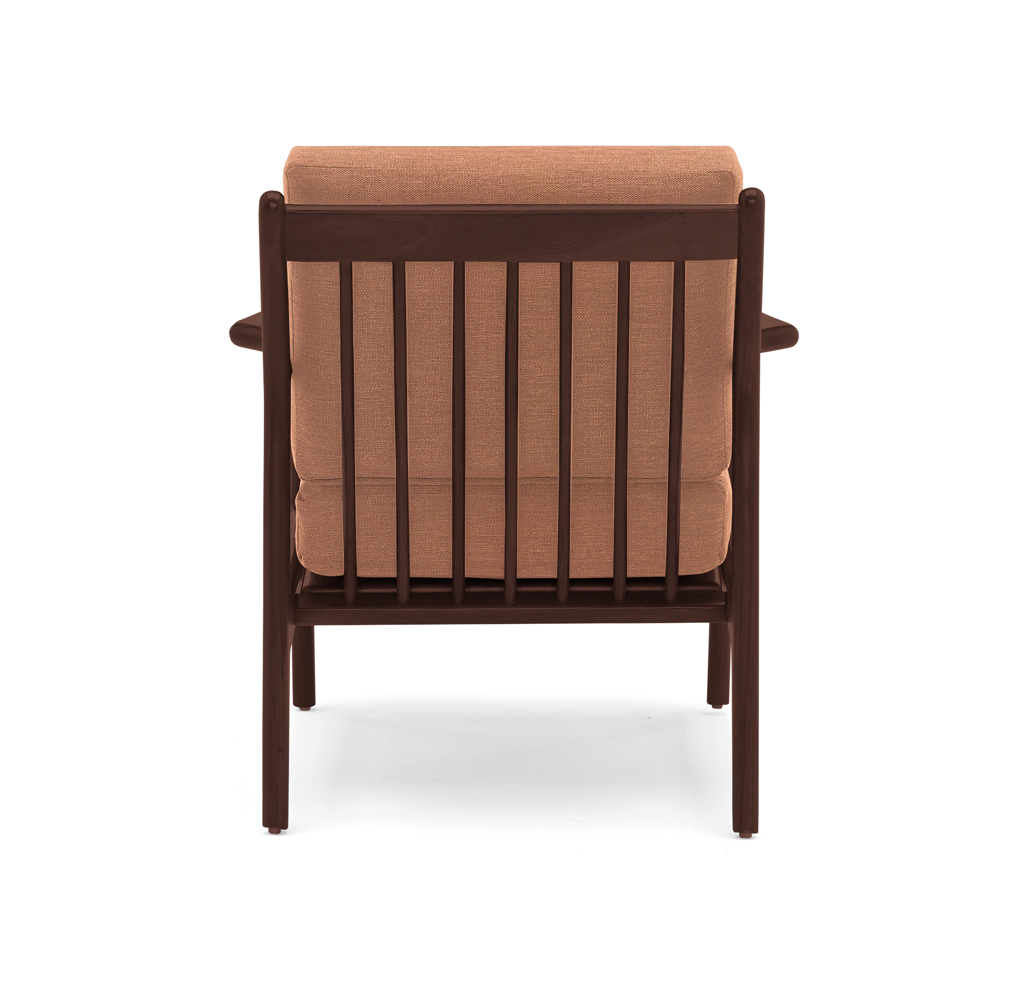 collins chair plush terra rose