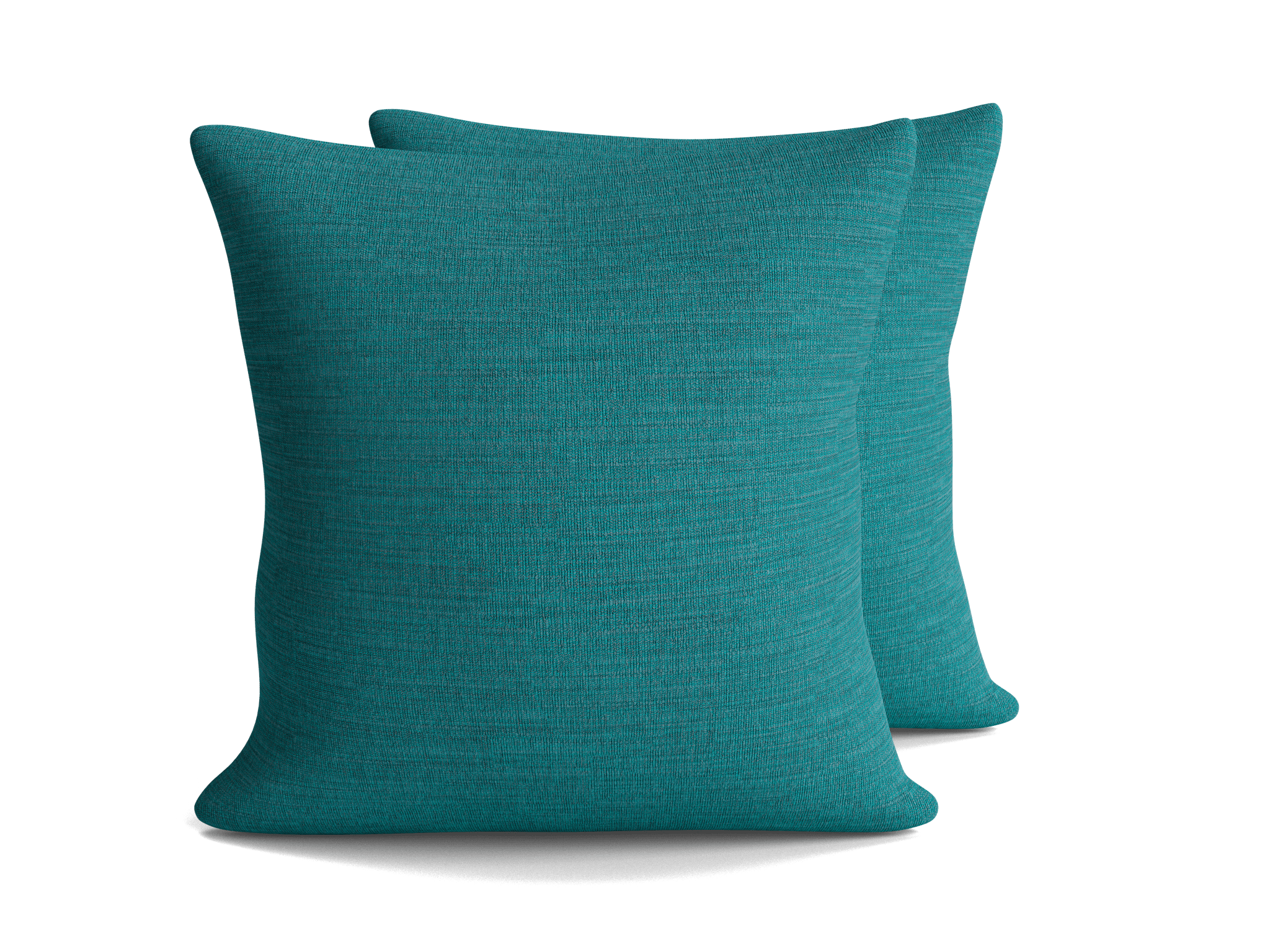 decorative knife edge pillows %28set 2%29 lucky turquoise
