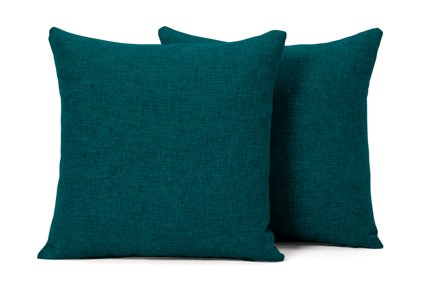 decorative knife edge pillows %28set 2%29 lucky turquoise