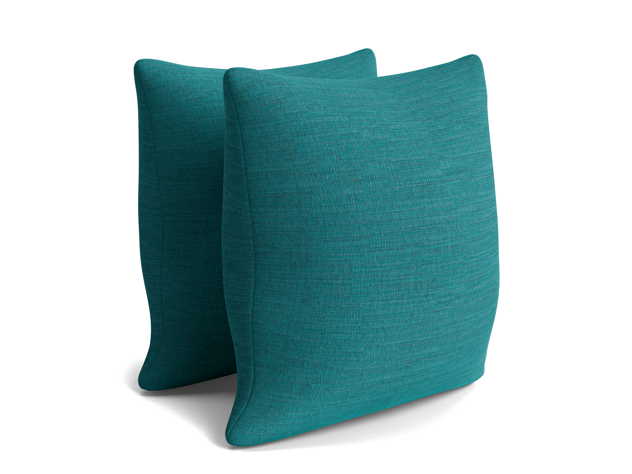 decorative knife edge pillows %28set 2%29 lucky turquoise