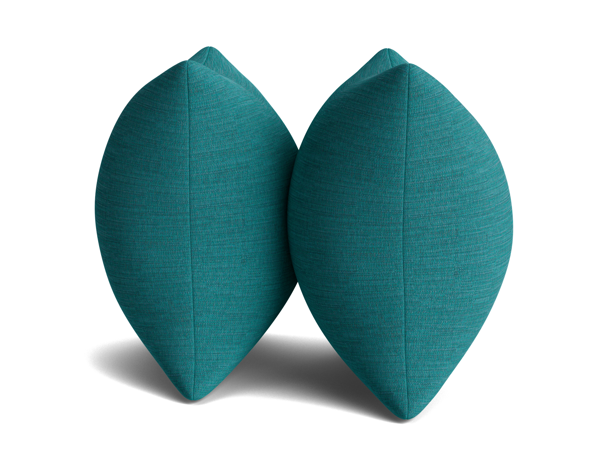 decorative knife edge pillows %28set 2%29 lucky turquoise