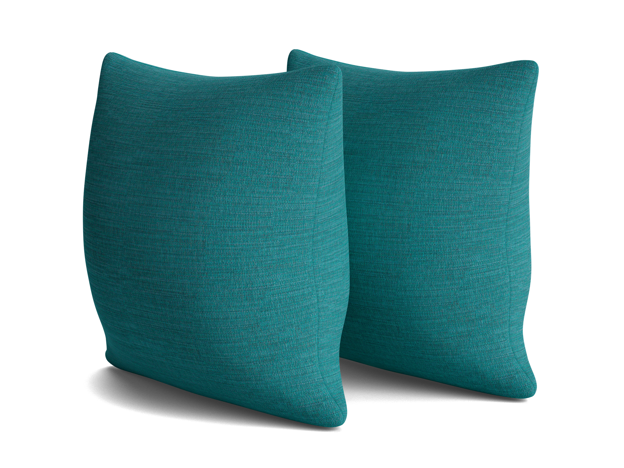 decorative knife edge pillows %28set 2%29 lucky turquoise
