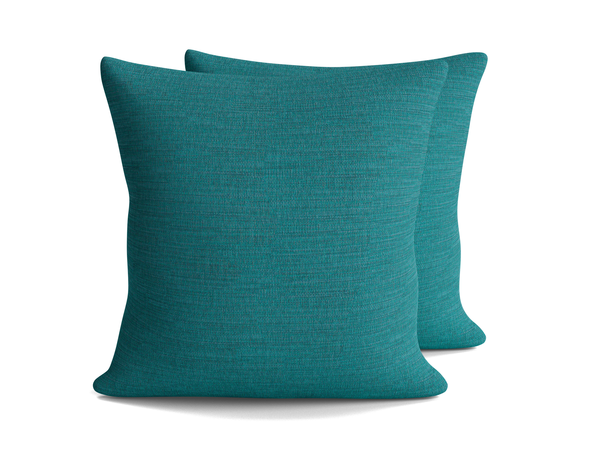 decorative knife edge pillows %28set 2%29 lucky turquoise