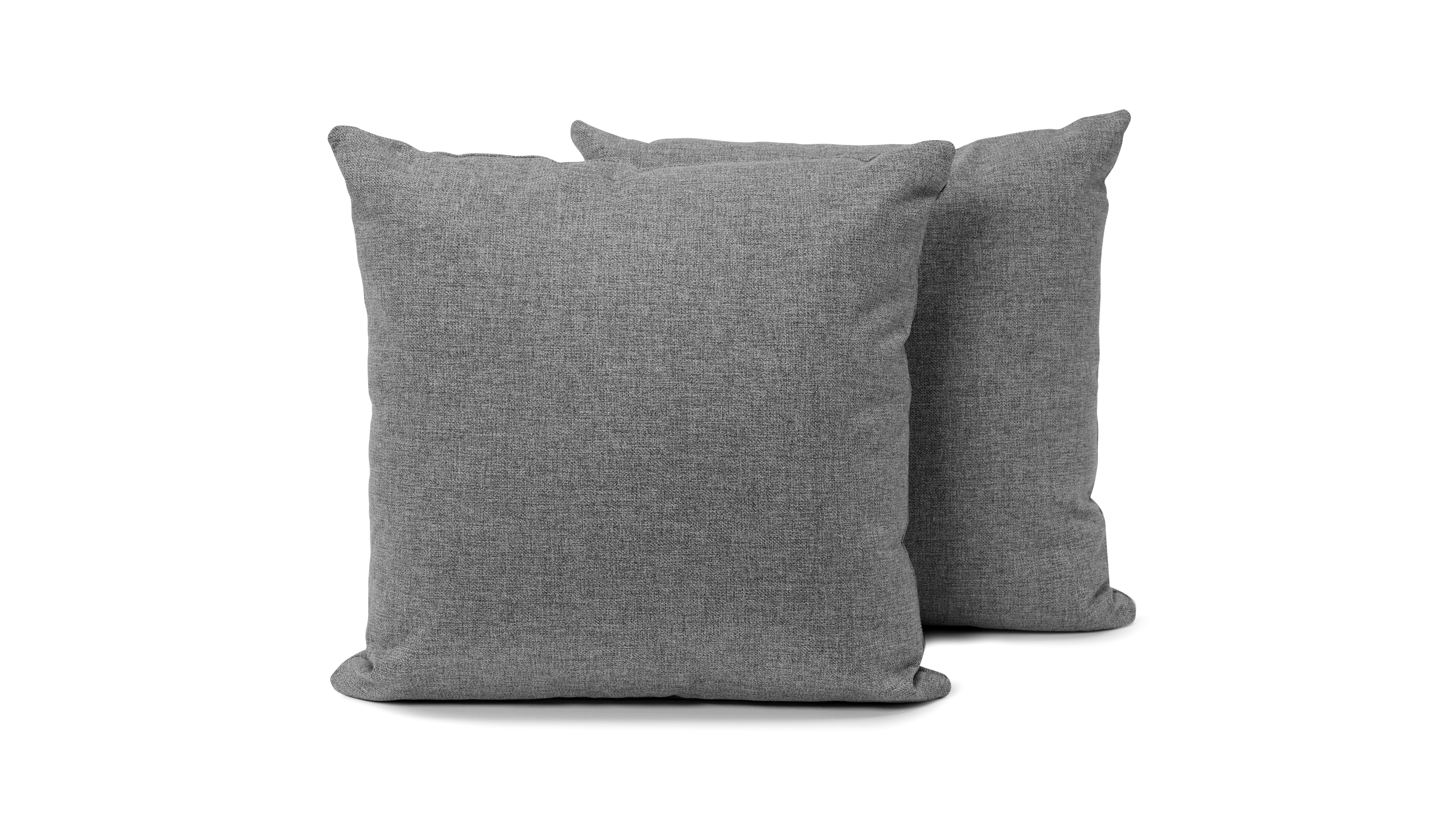 grey throw pillows