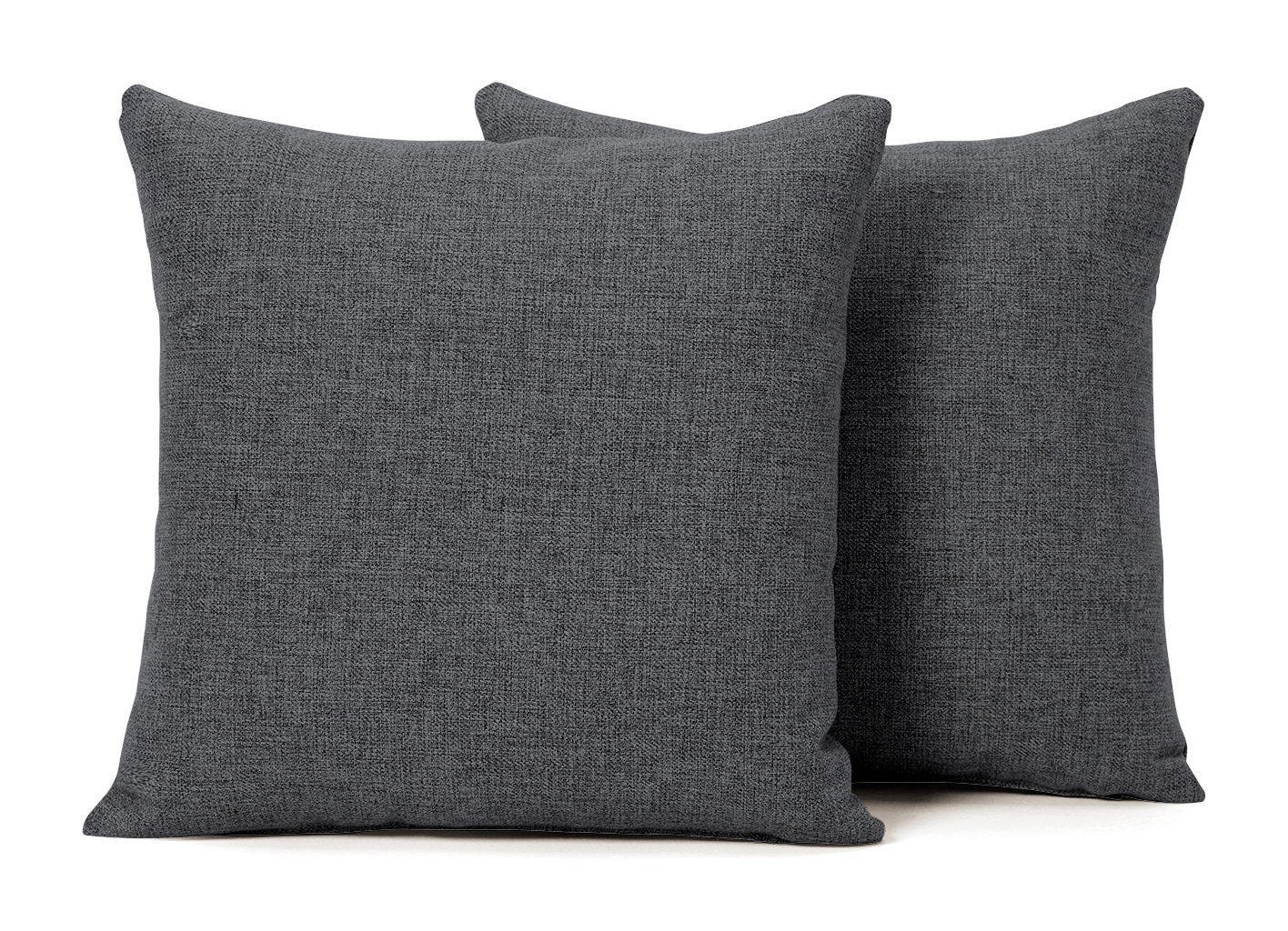 decorative knife edge pillows %28set 2%29 essence ash