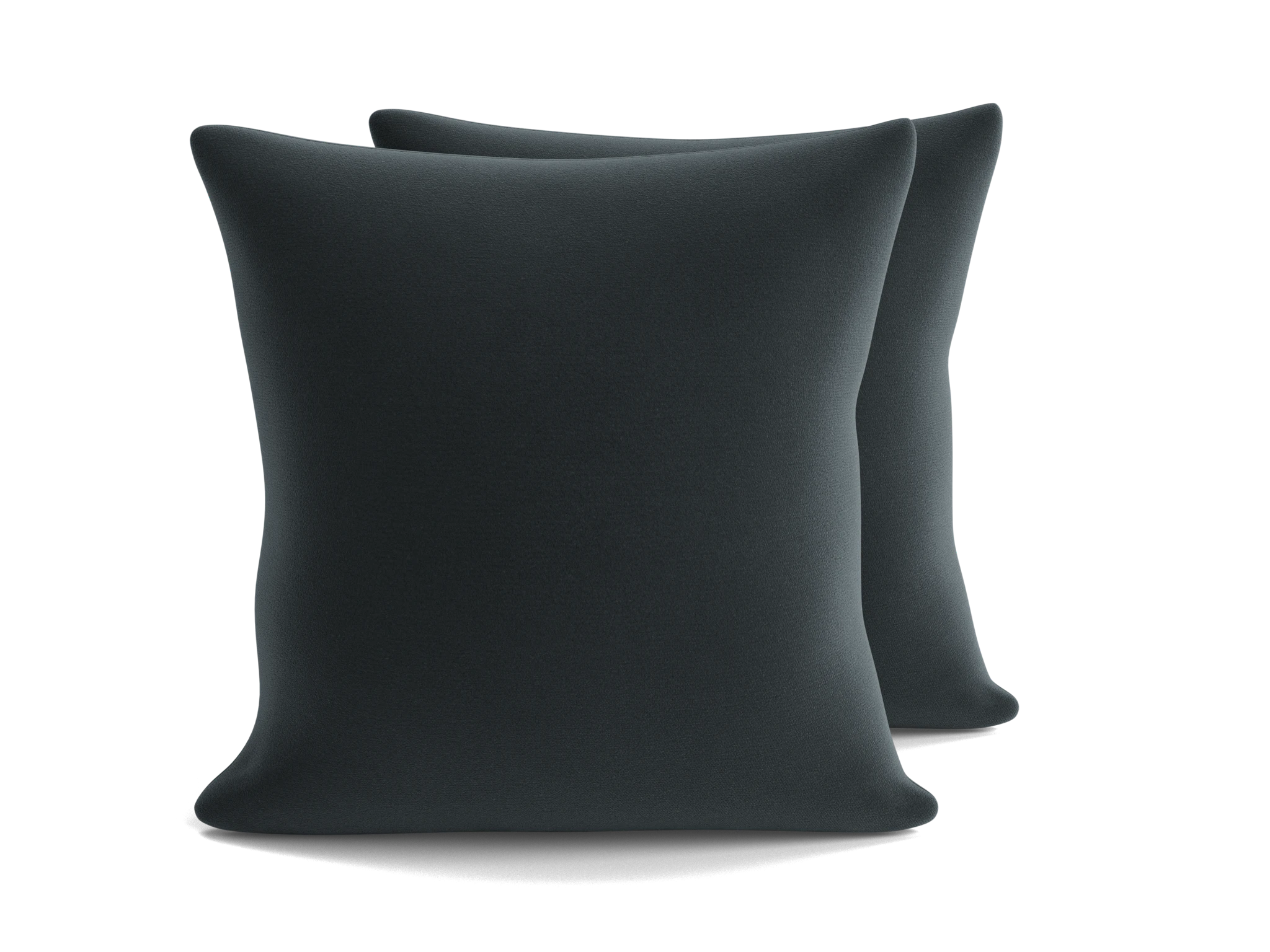 decorative knife edge pillows %28set 2%29 royale gunmetal