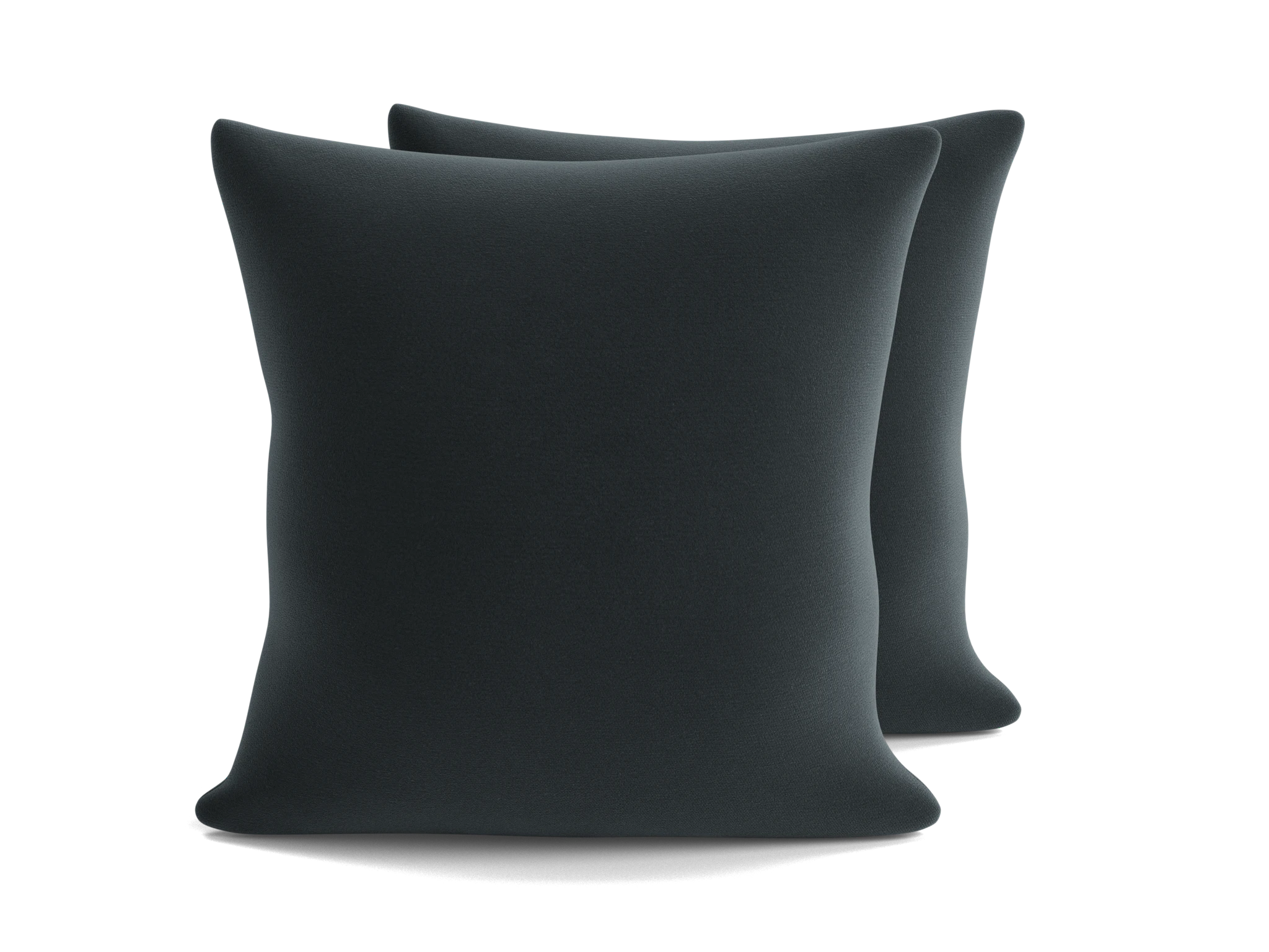 decorative knife edge pillows %28set 2%29 royale gunmetal